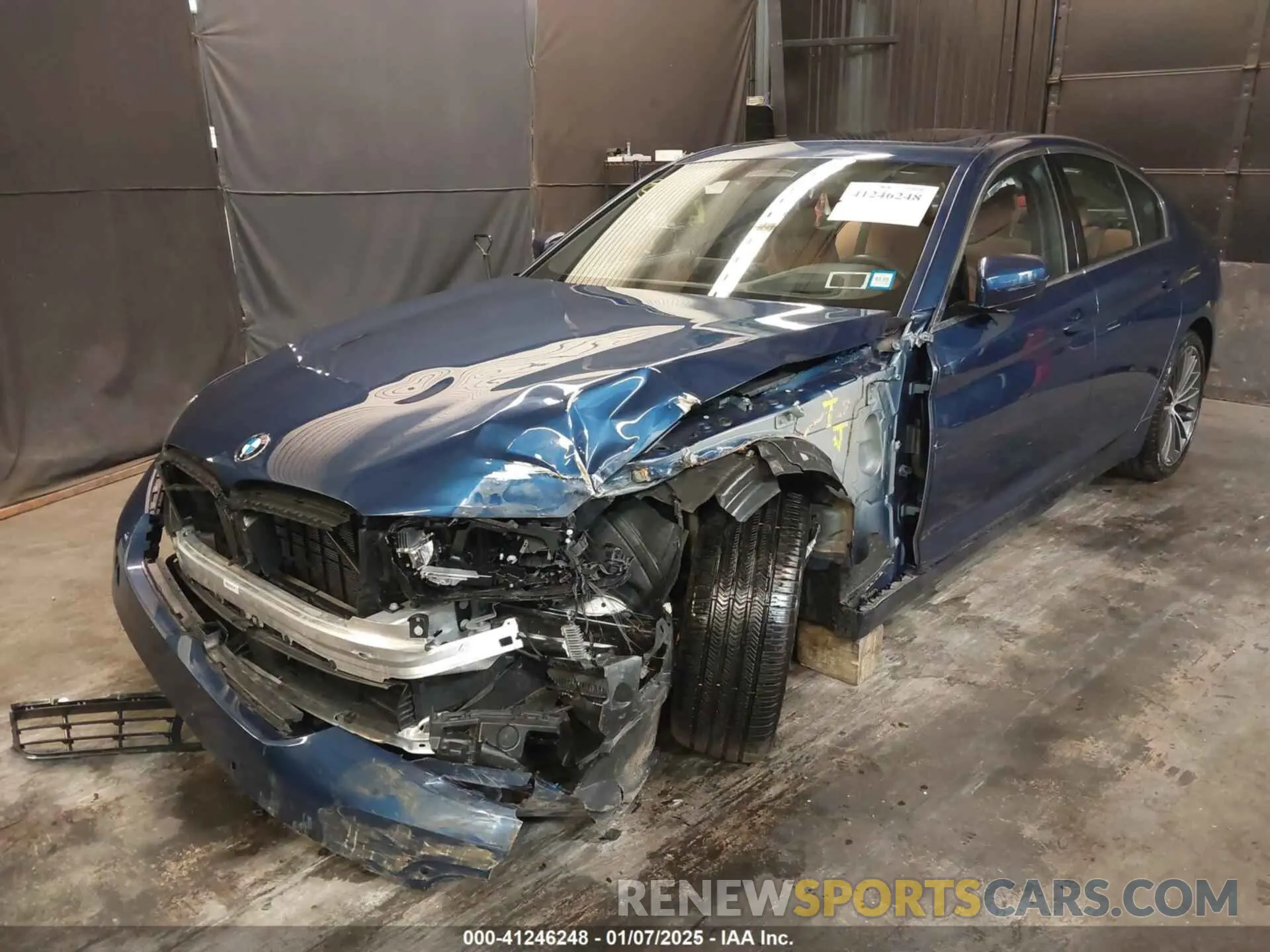 2 fotografías del automóvil dañado WBA73BJ06PWY15808 BMW 540 2023