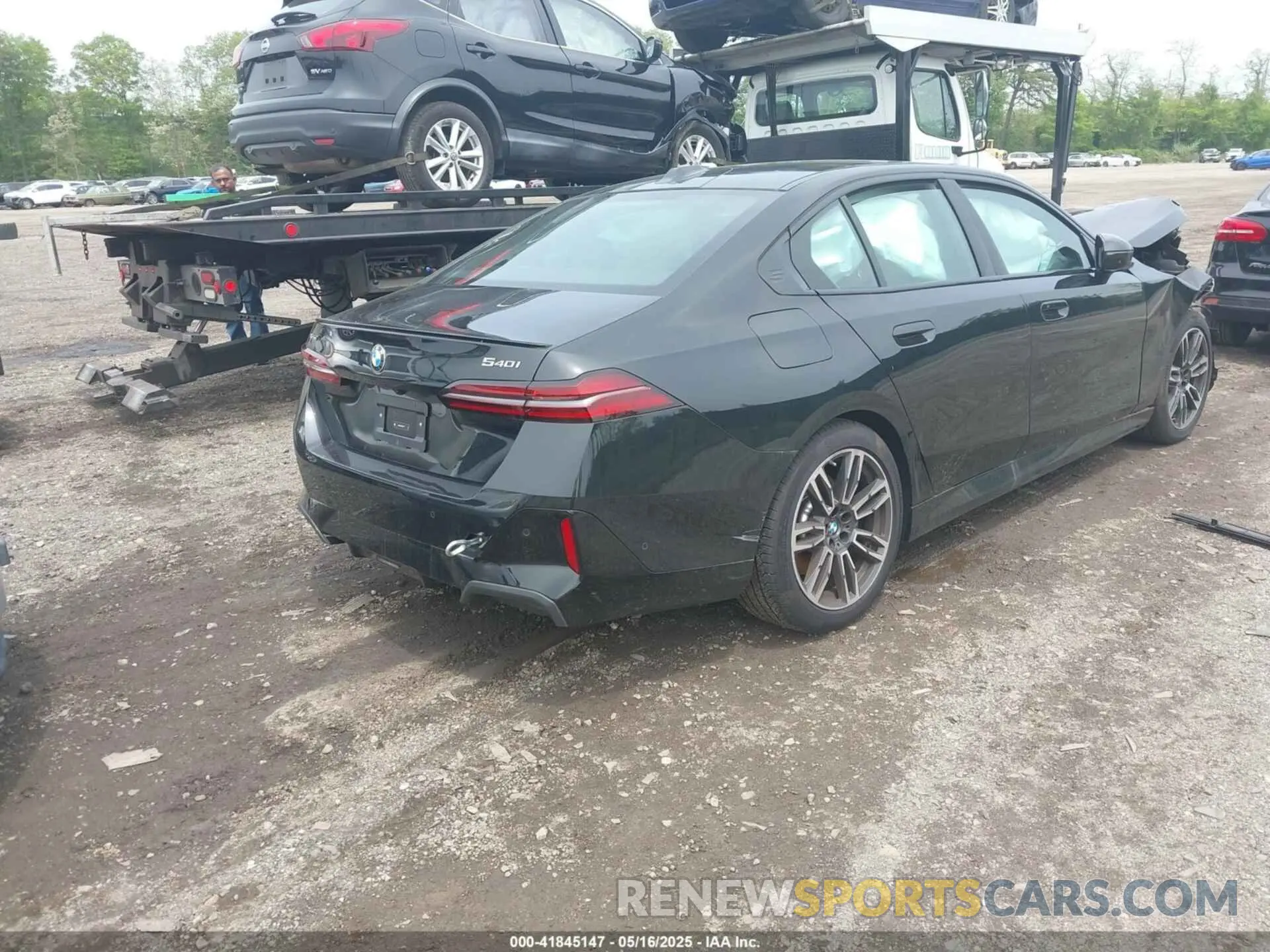 4 fotografías del automóvil dañado WBA63FJ08RCS61047 BMW 540 2024