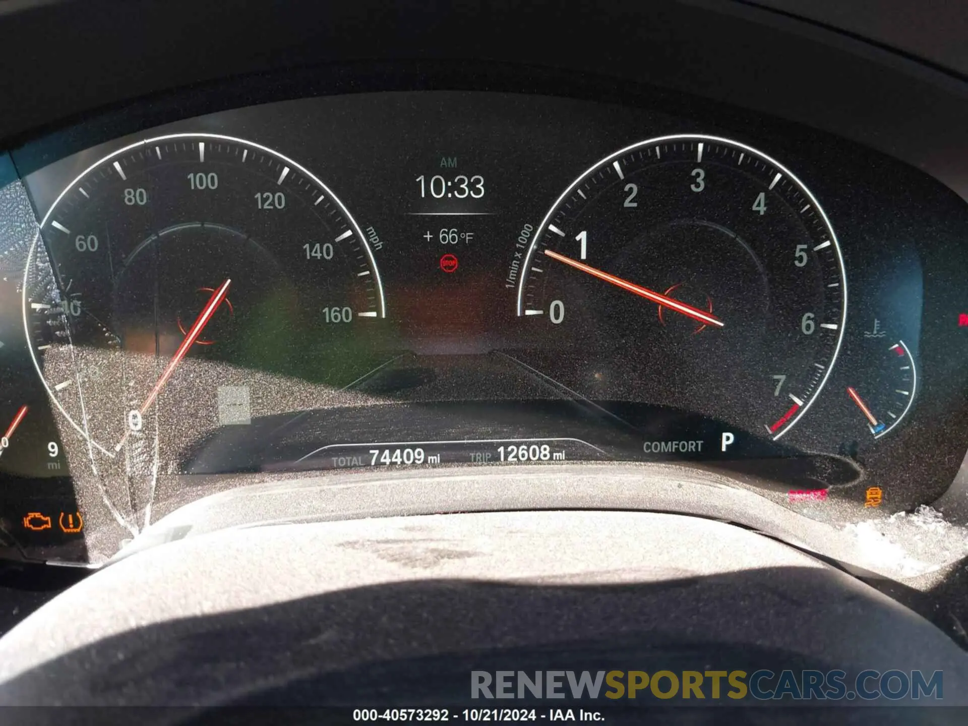 7 fotografías del automóvil dañado WBAJE5C53KG919699 BMW 540I 2019