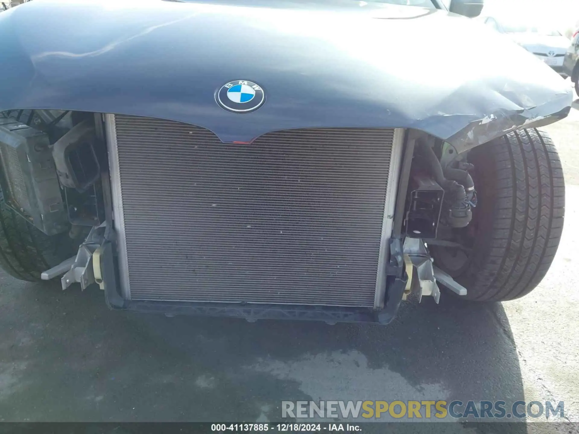 6 fotografías del automóvil dañado WBAJE5C53KWE66225 BMW 540I 2019