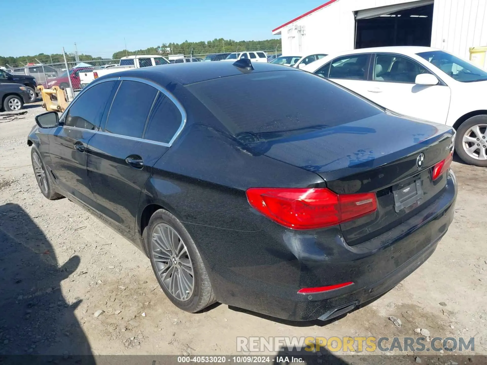 3 fotografías del automóvil dañado WBAJE5C55KG919364 BMW 540I 2019