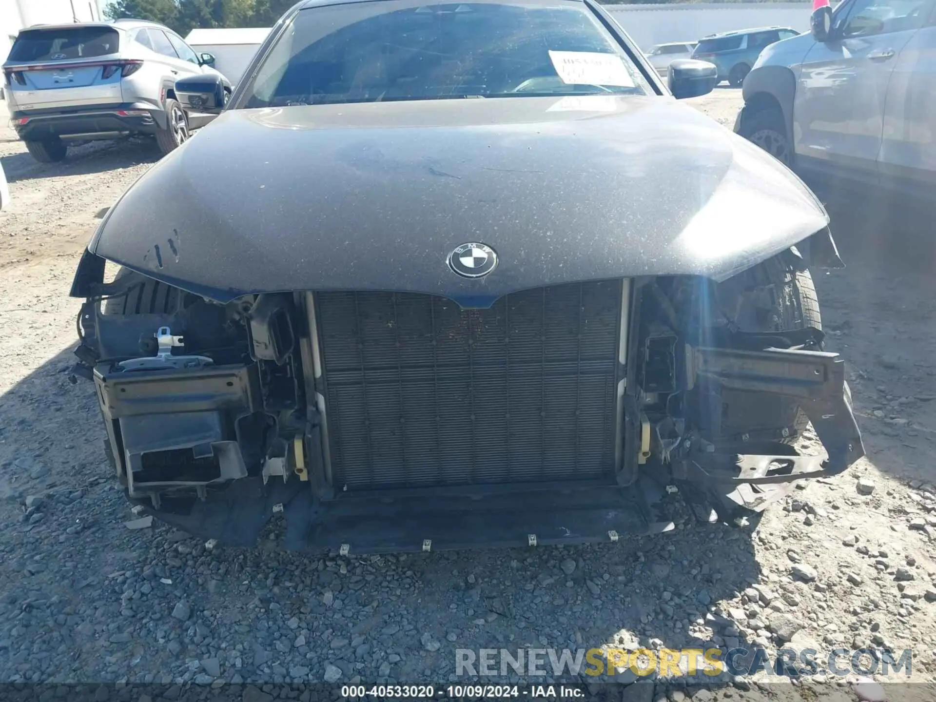 6 fotografías del automóvil dañado WBAJE5C55KG919364 BMW 540I 2019
