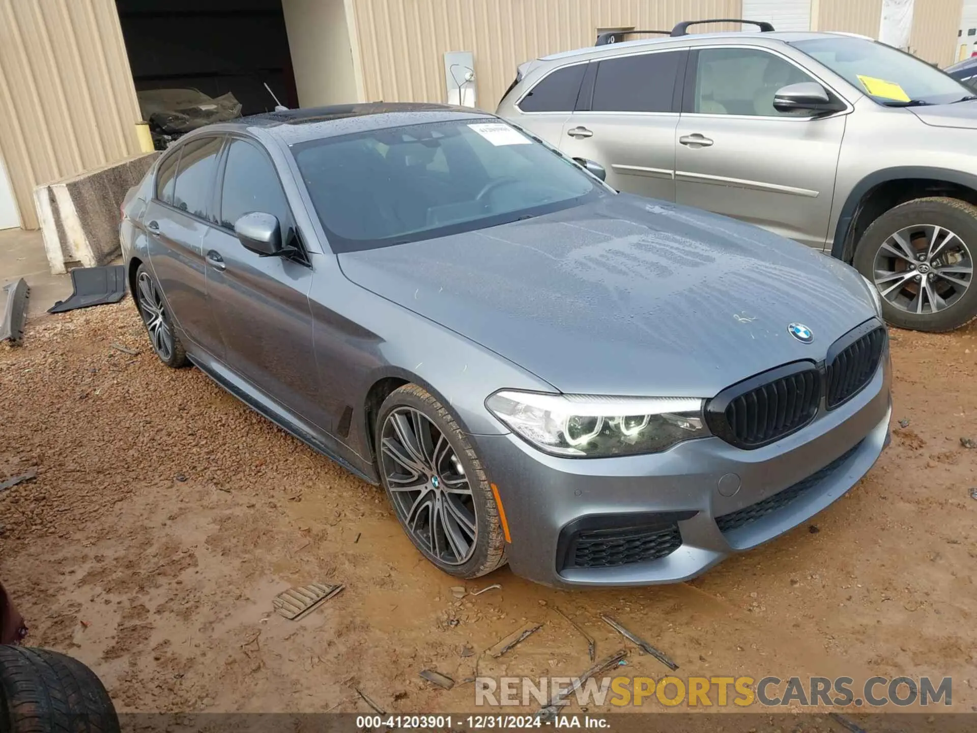 1 fotografías del automóvil dañado WBAJE5C55KWW09916 BMW 540I 2019