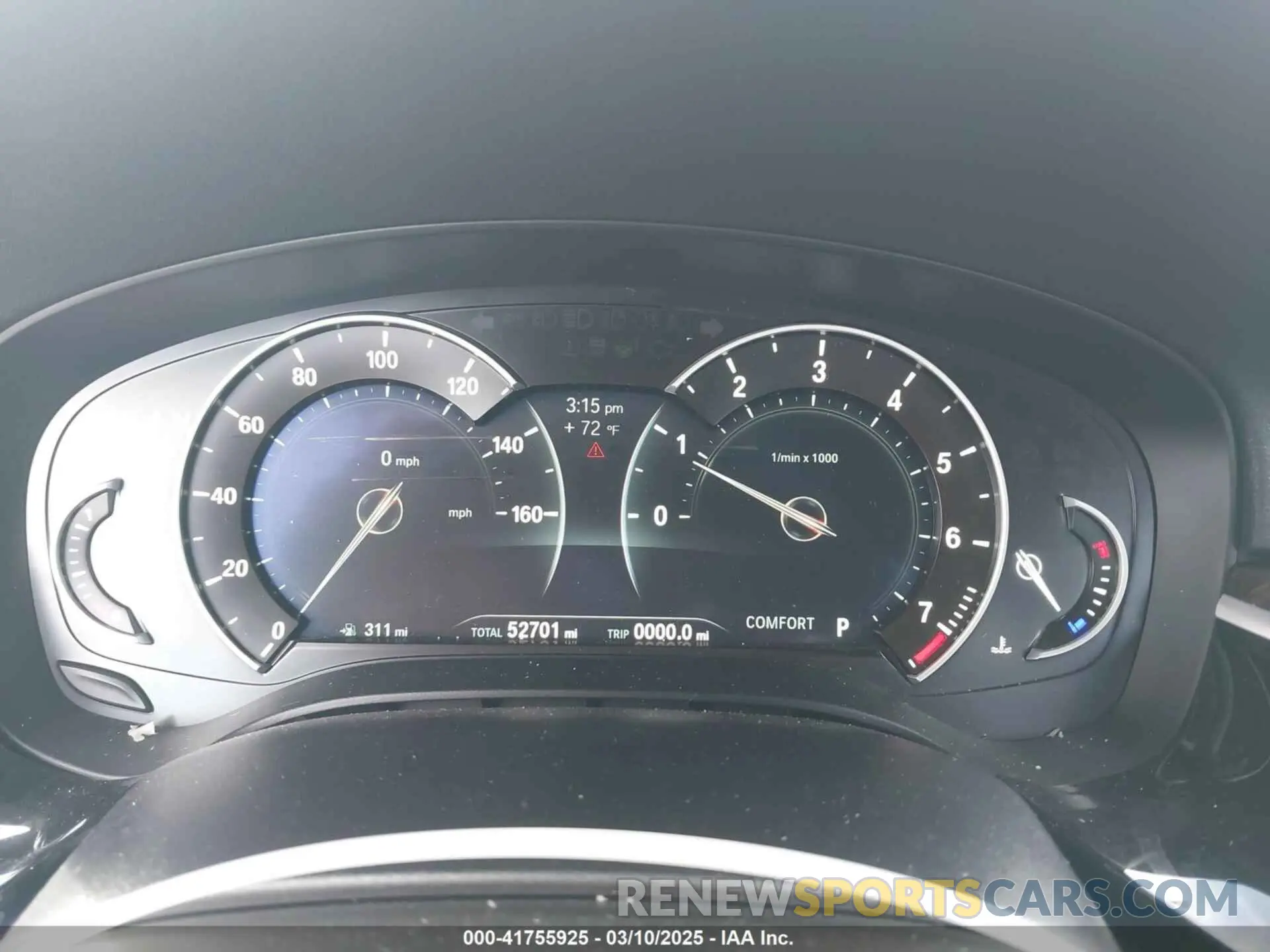 7 fotografías del automóvil dañado WBAJE5C55KWW18387 BMW 540I 2019