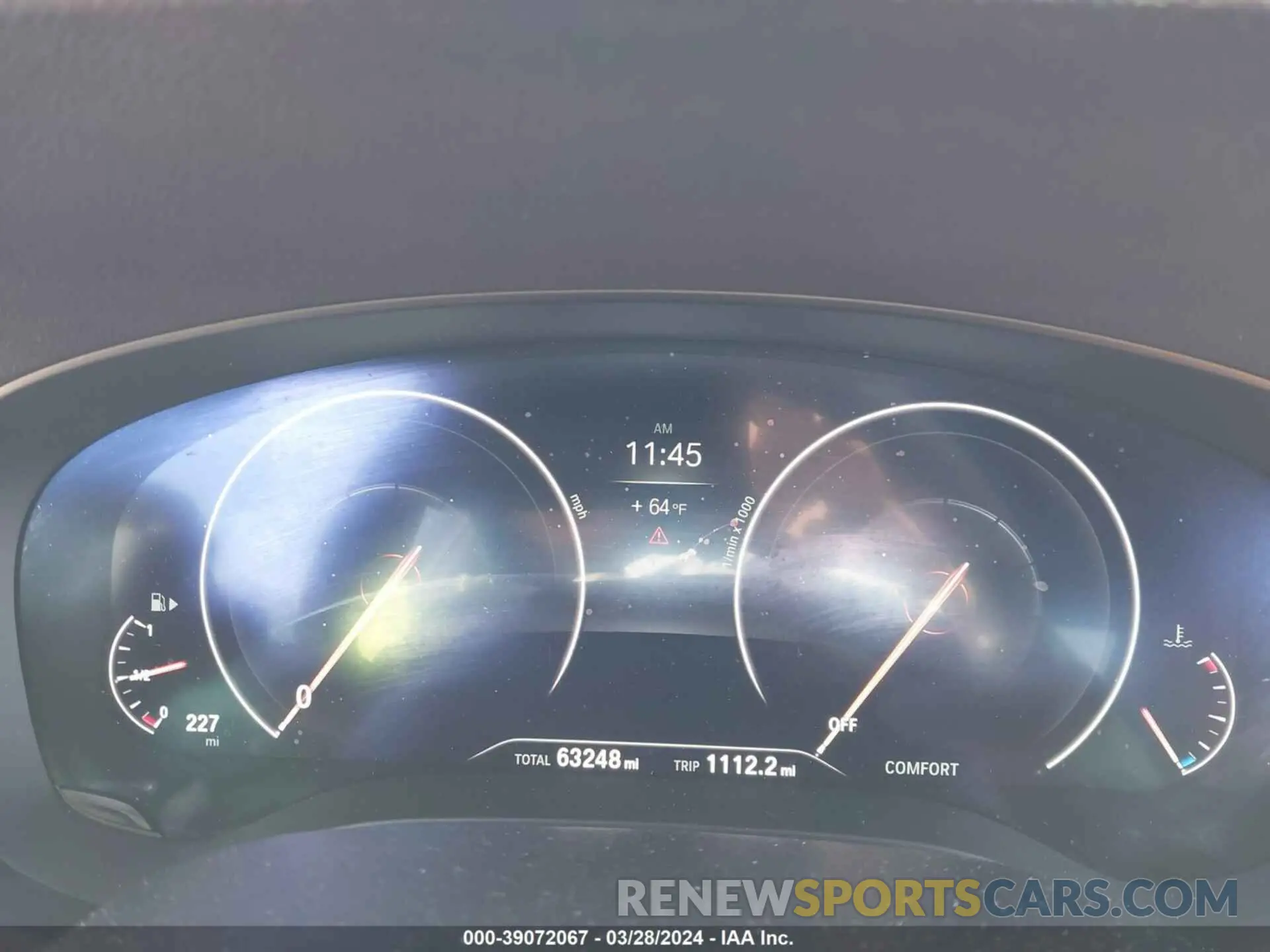 7 fotografías del automóvil dañado WBAJE5C5XKWW14481 BMW 540I 2019