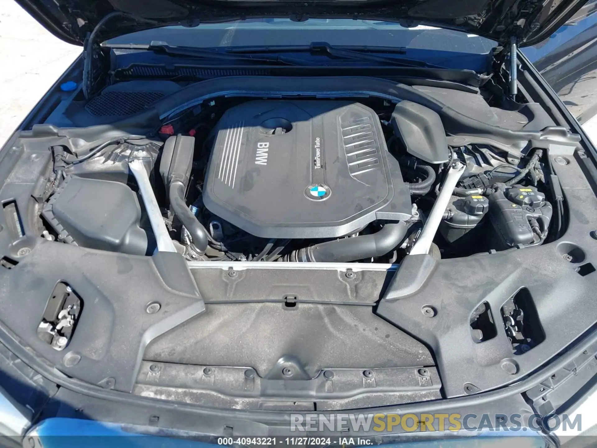 10 fotografías del automóvil dañado WBAJE7C50KWD55787 BMW 540I 2019