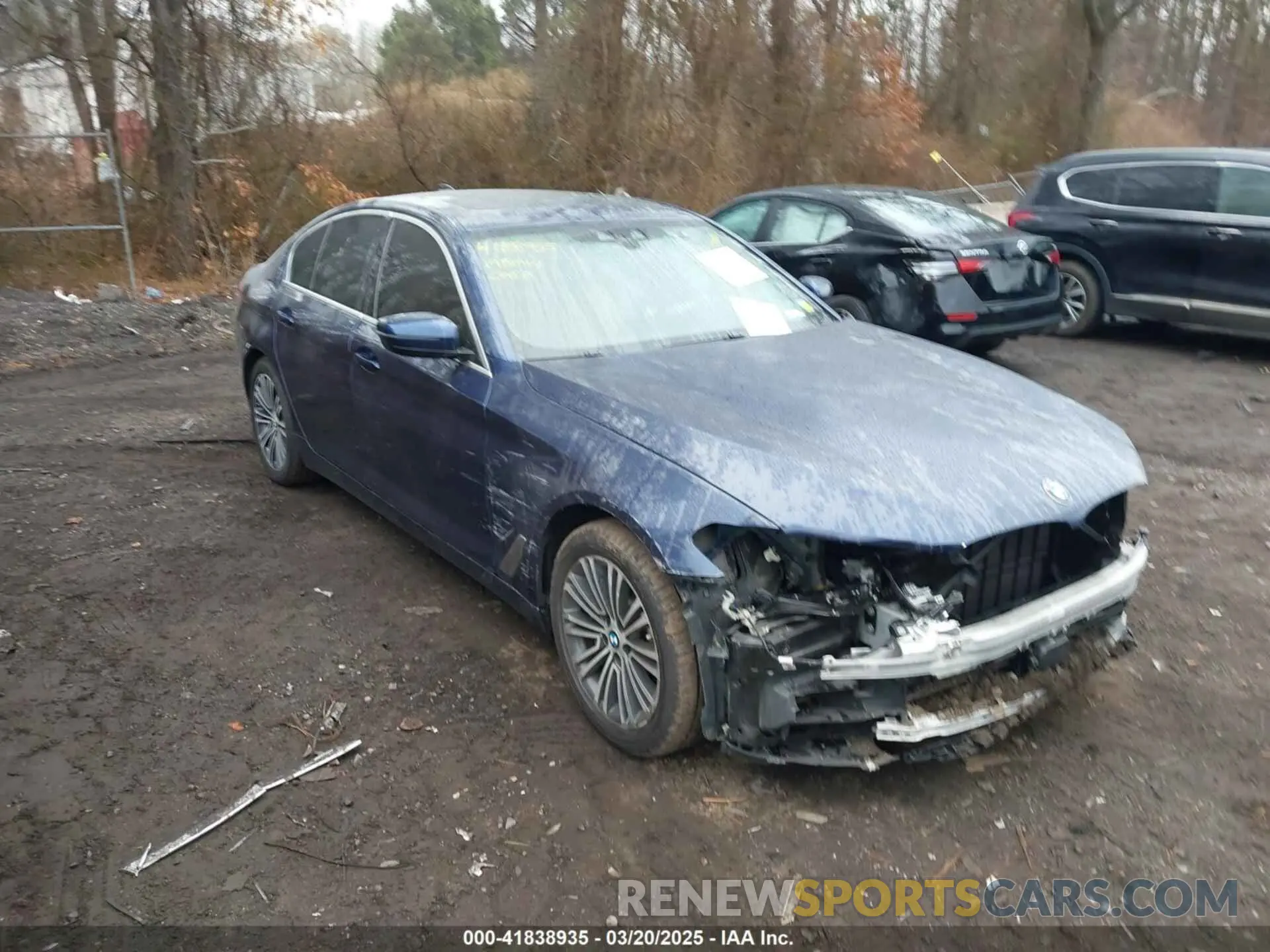 1 fotografías del automóvil dañado WBAJE7C51KWW10587 BMW 540I 2019