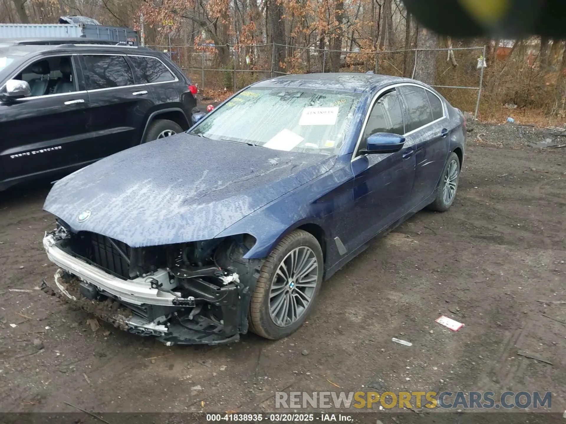 2 fotografías del automóvil dañado WBAJE7C51KWW10587 BMW 540I 2019