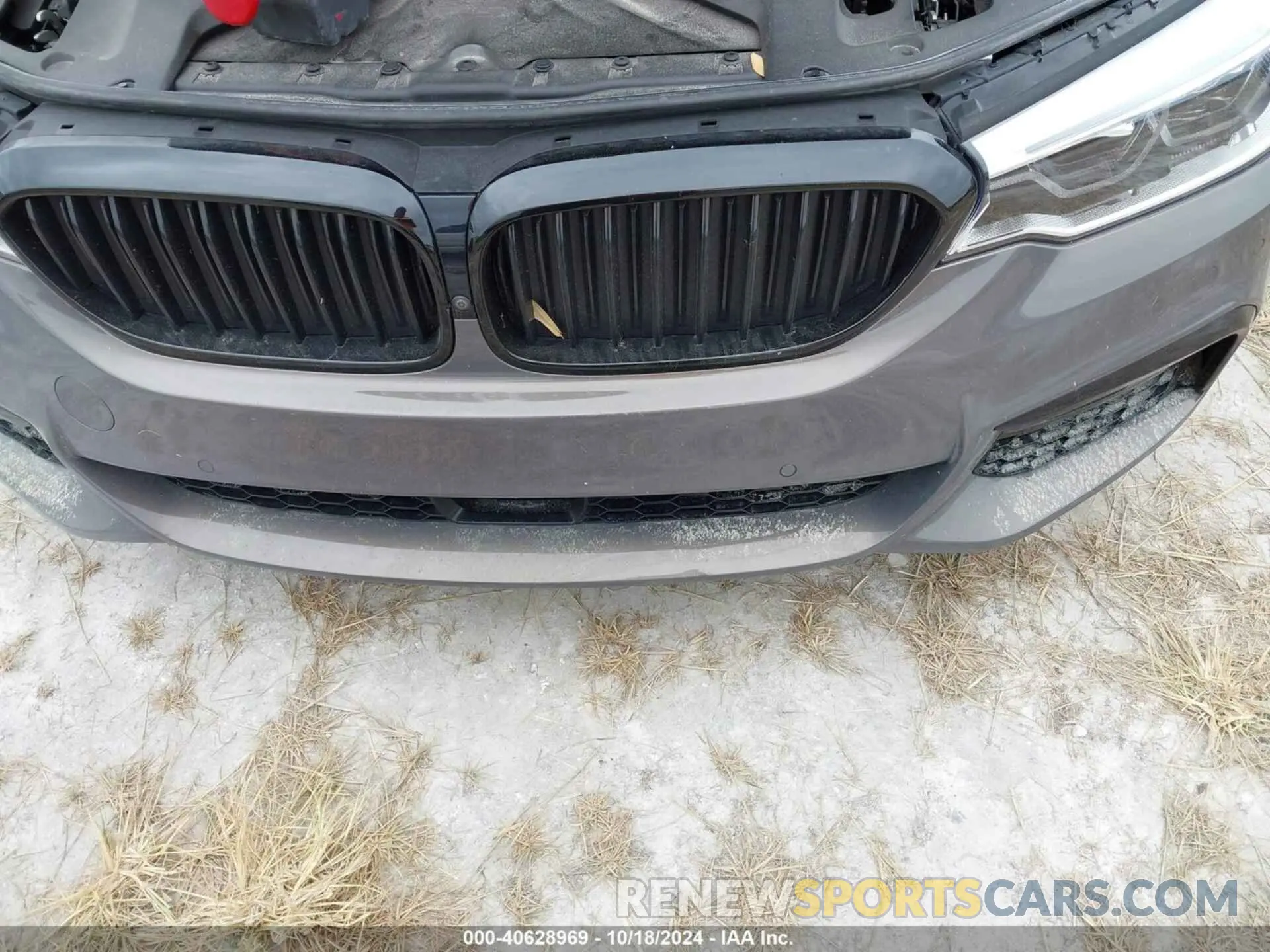 6 fotografías del automóvil dañado WBAJE7C58KG892575 BMW 540I 2019