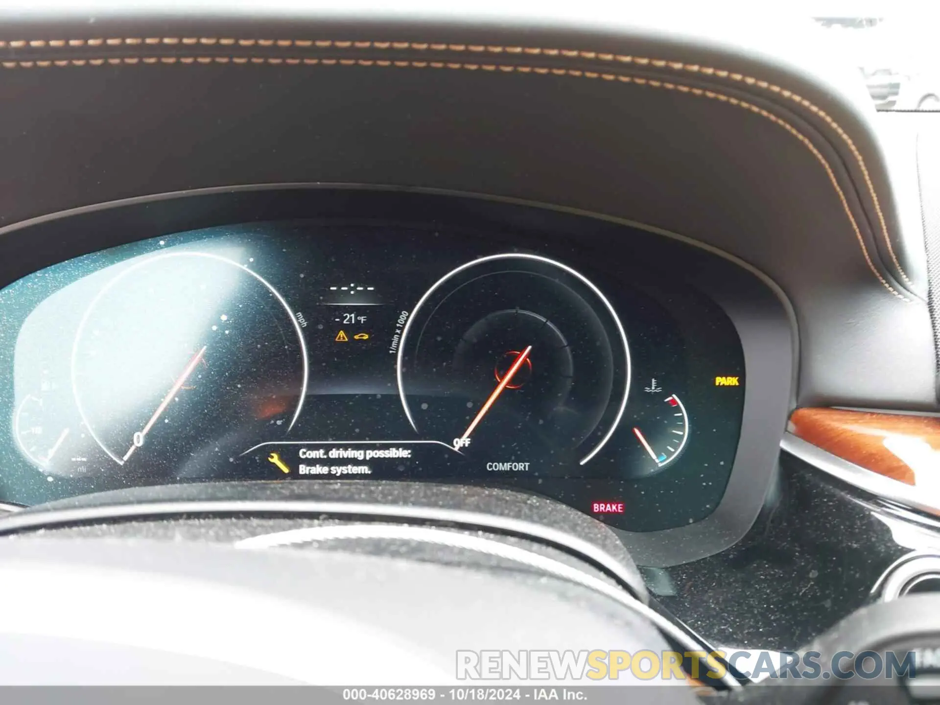 7 fotografías del automóvil dañado WBAJE7C58KG892575 BMW 540I 2019