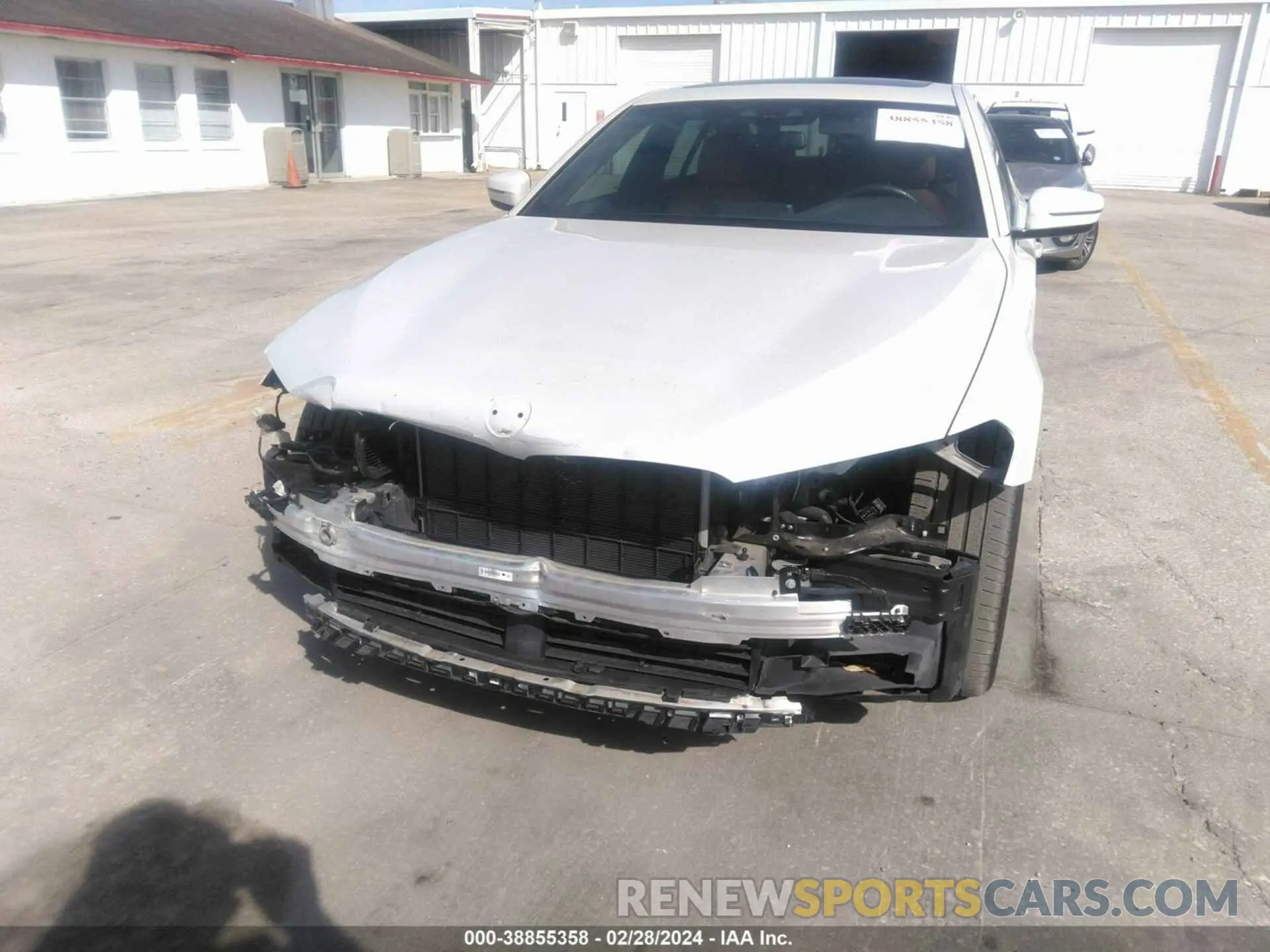 11 fotografías del automóvil dañado WBAJS1C01LCD90528 BMW 540I 2020