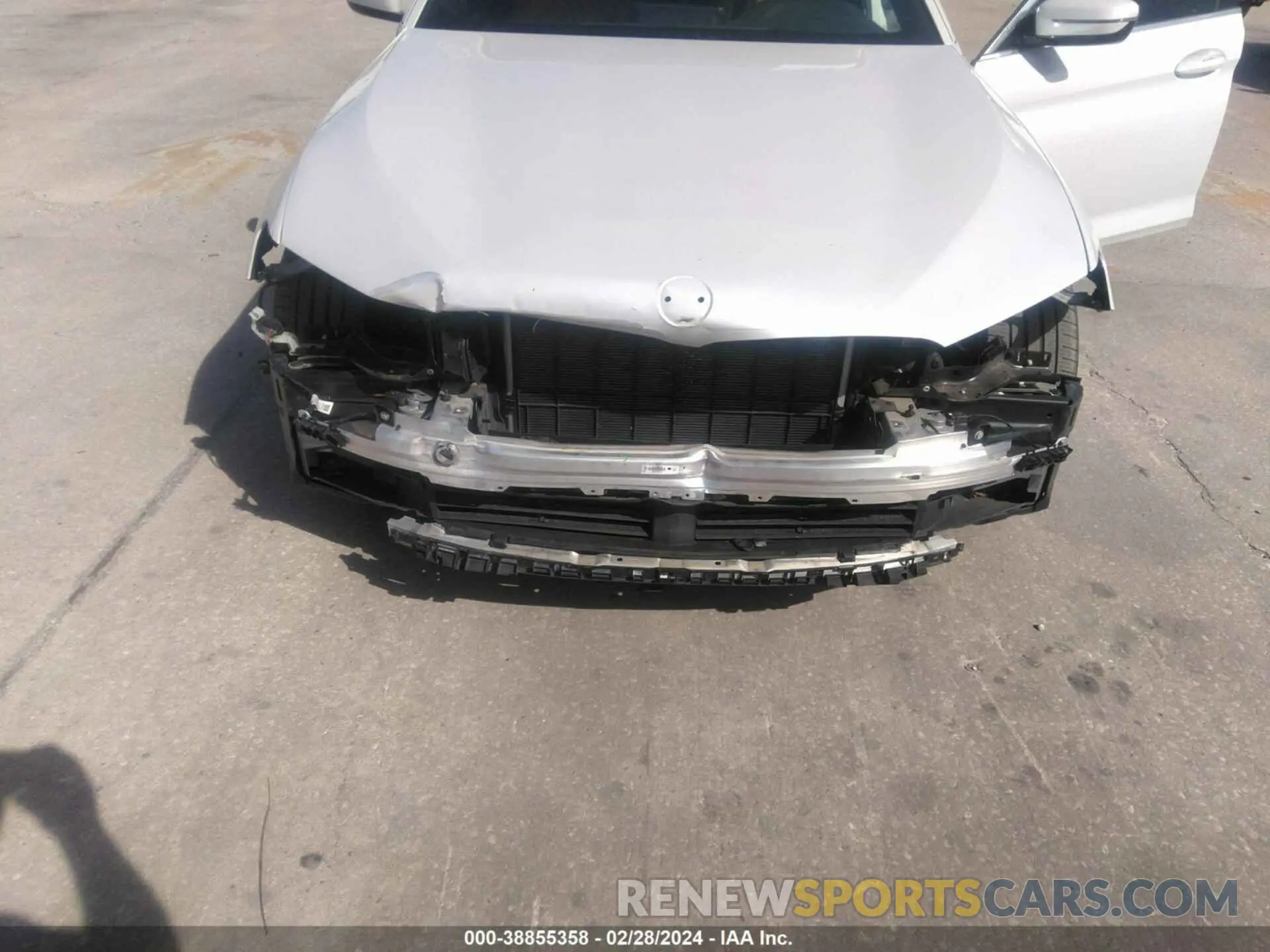 6 fotografías del automóvil dañado WBAJS1C01LCD90528 BMW 540I 2020