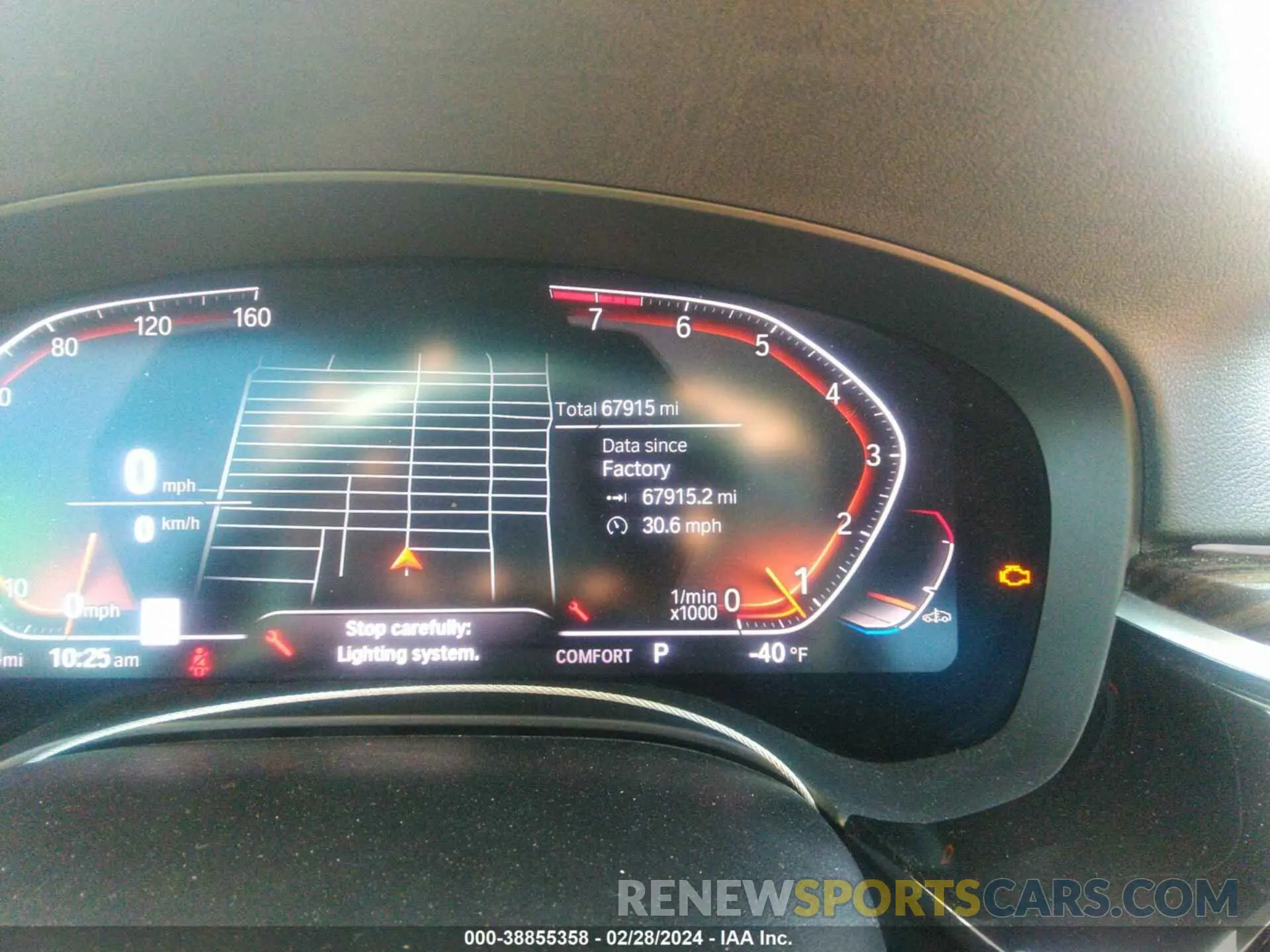 7 fotografías del automóvil dañado WBAJS1C01LCD90528 BMW 540I 2020