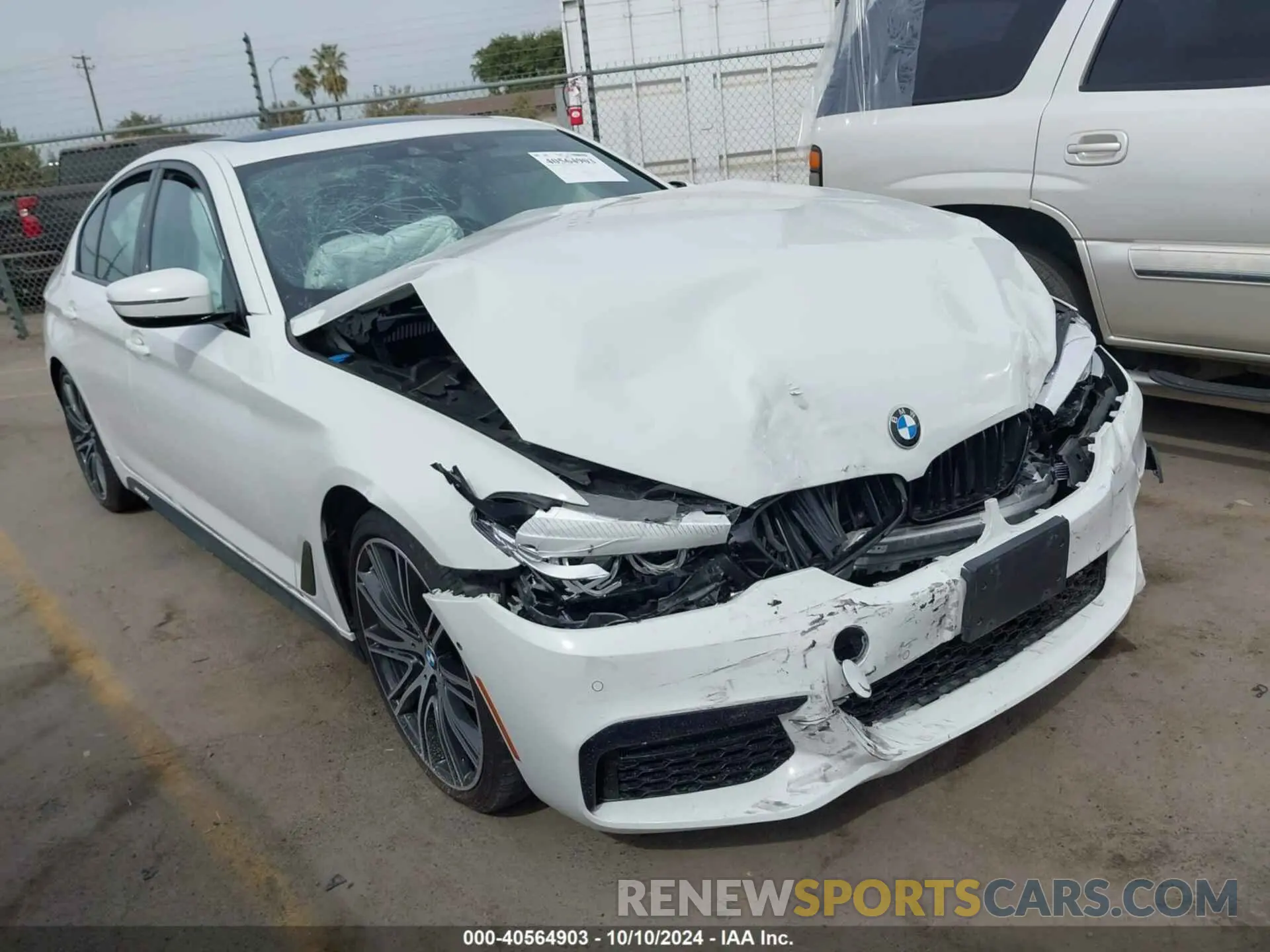 1 fotografías del automóvil dañado WBAJS1C06LCD74115 BMW 540I 2020