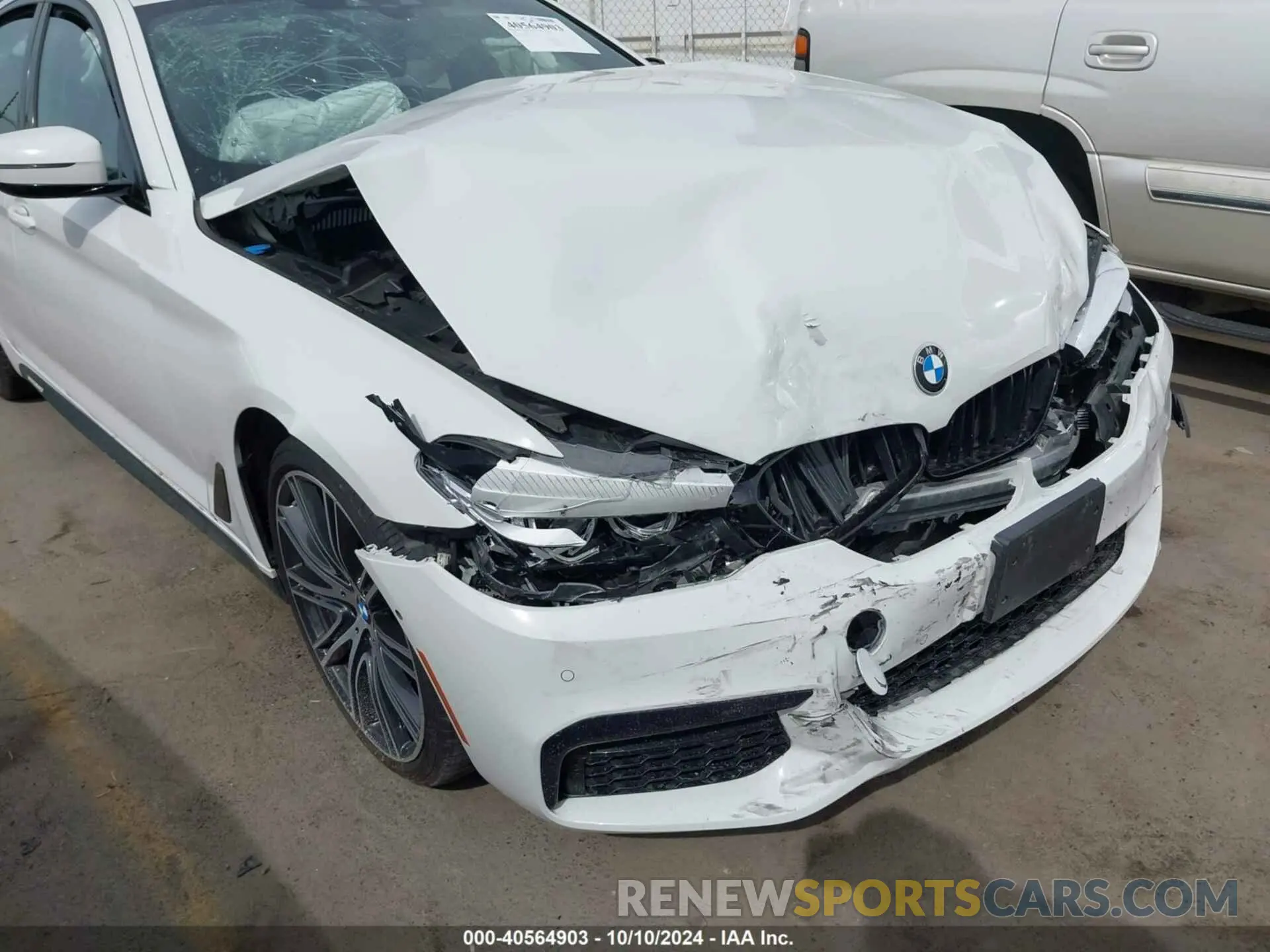 17 fotografías del automóvil dañado WBAJS1C06LCD74115 BMW 540I 2020