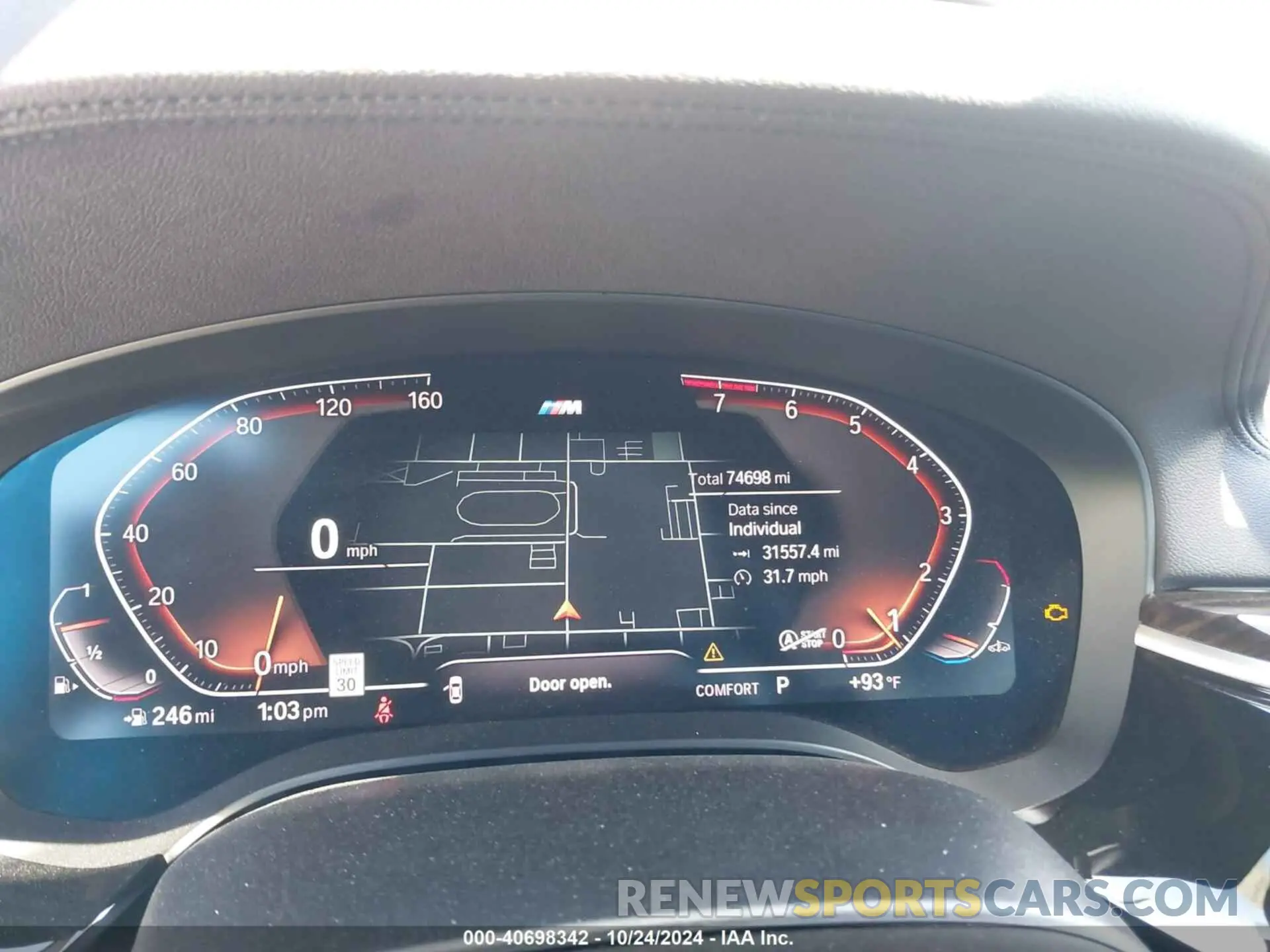 7 fotografías del automóvil dañado WBAJS1C08LCD17978 BMW 540I 2020