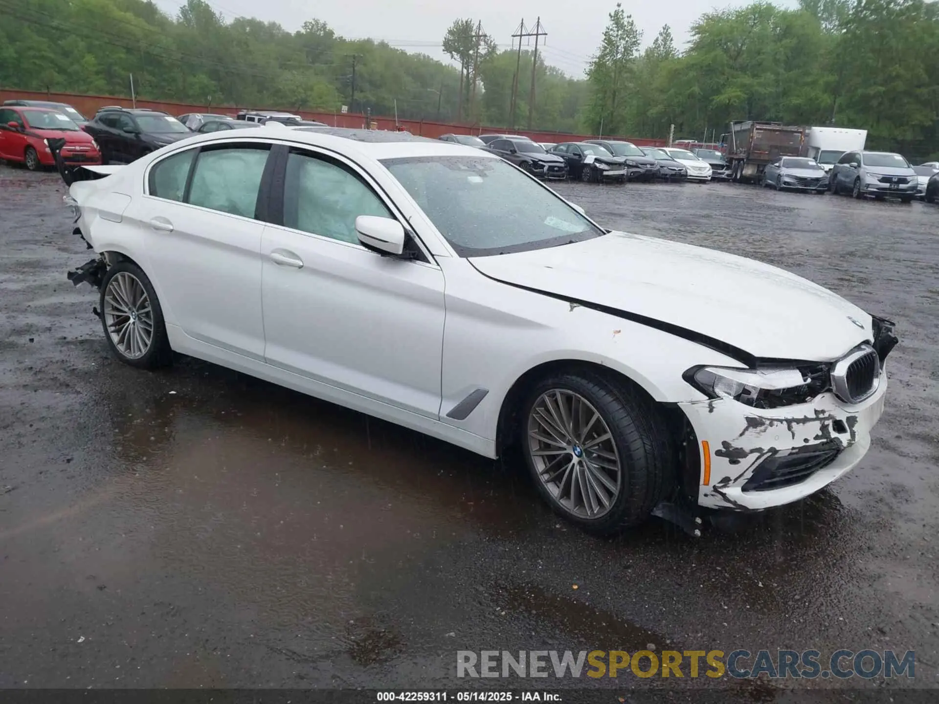 1 fotografías del automóvil dañado WBAJS3C00LWW68634 BMW 540I 2020