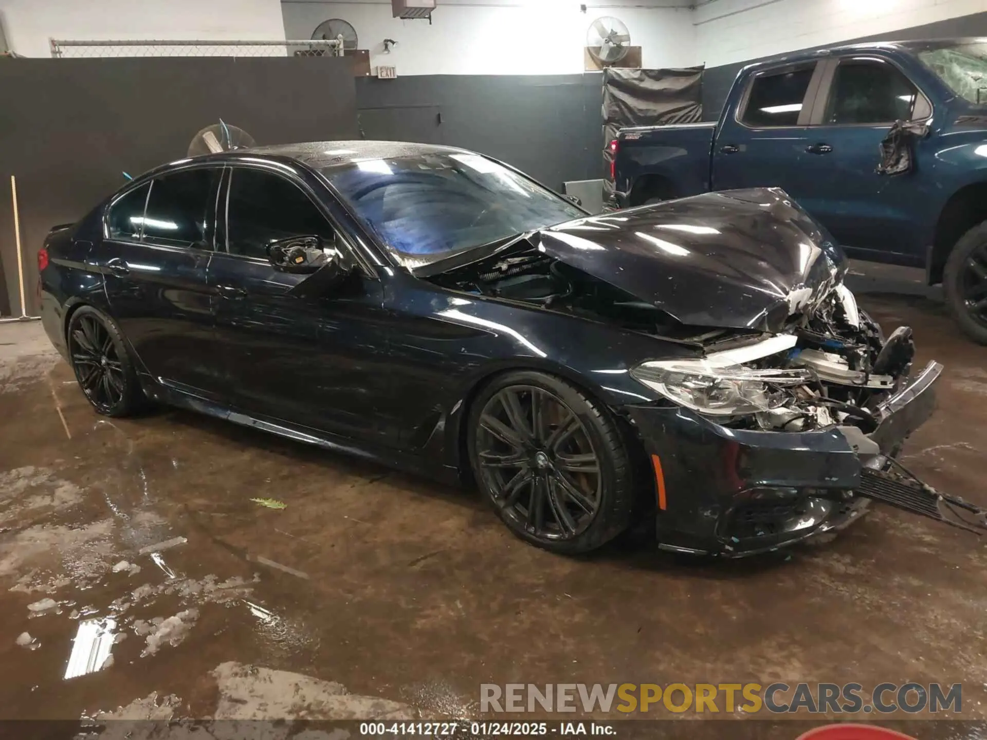 1 fotografías del automóvil dañado WBAJS3C04LCD32330 BMW 540I 2020
