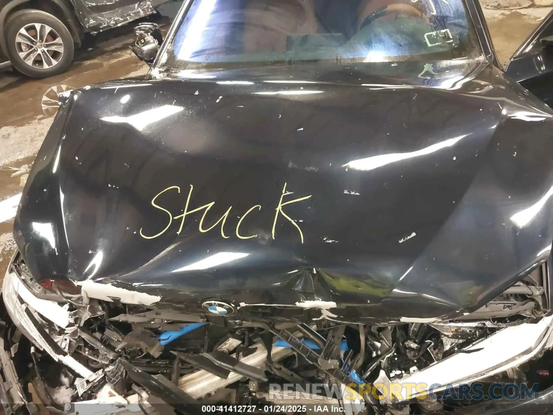10 fotografías del automóvil dañado WBAJS3C04LCD32330 BMW 540I 2020