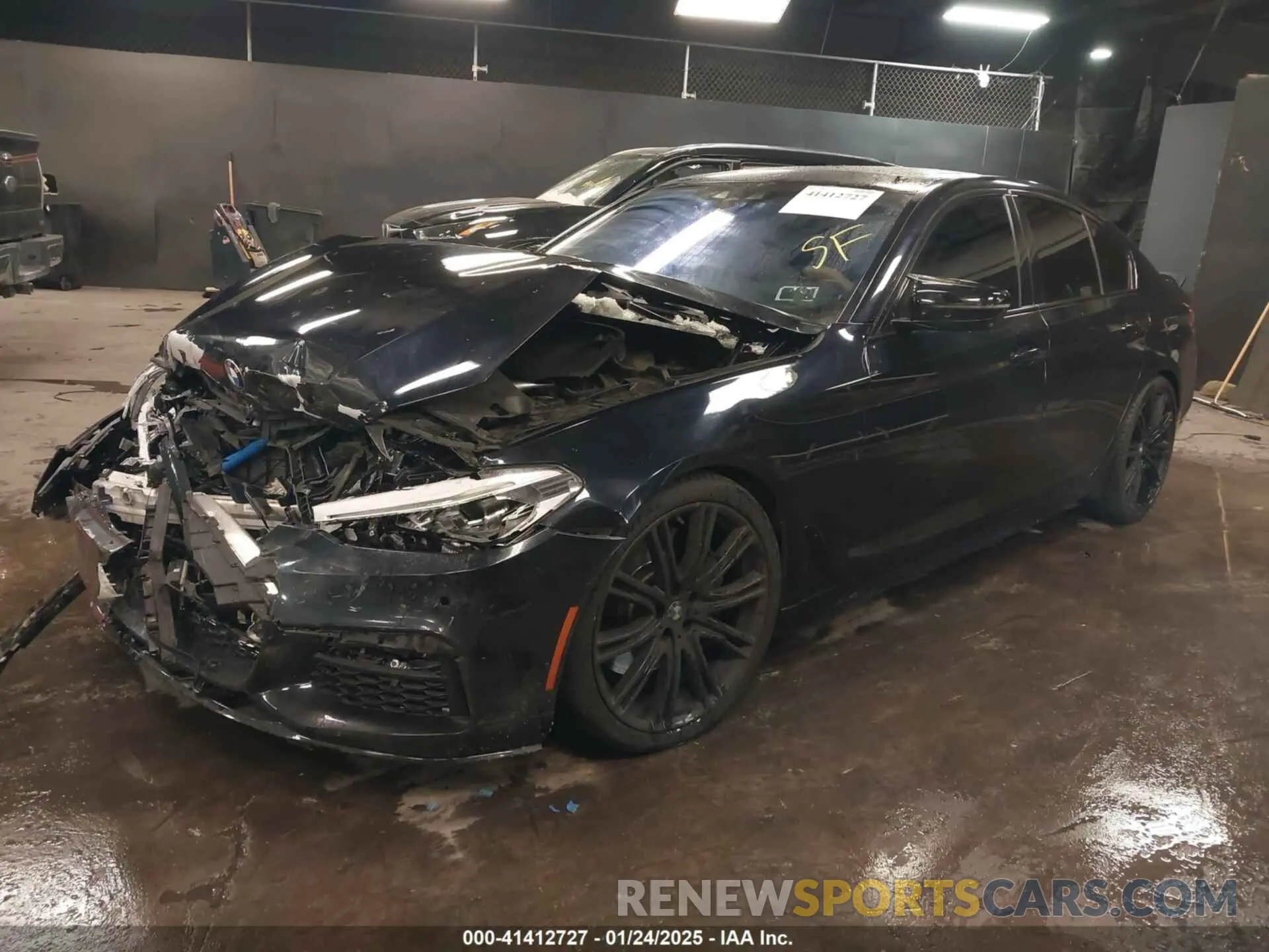 2 fotografías del automóvil dañado WBAJS3C04LCD32330 BMW 540I 2020