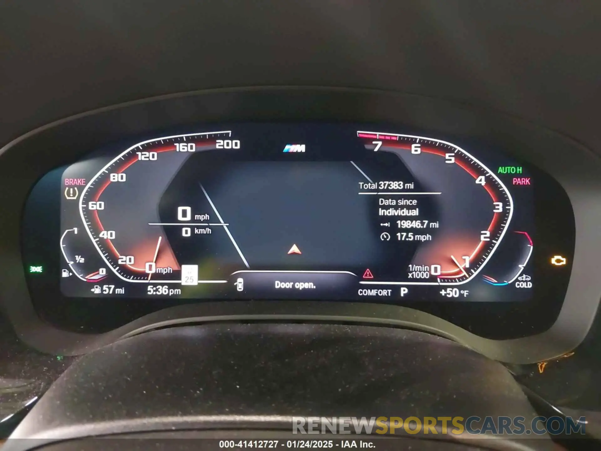7 fotografías del automóvil dañado WBAJS3C04LCD32330 BMW 540I 2020