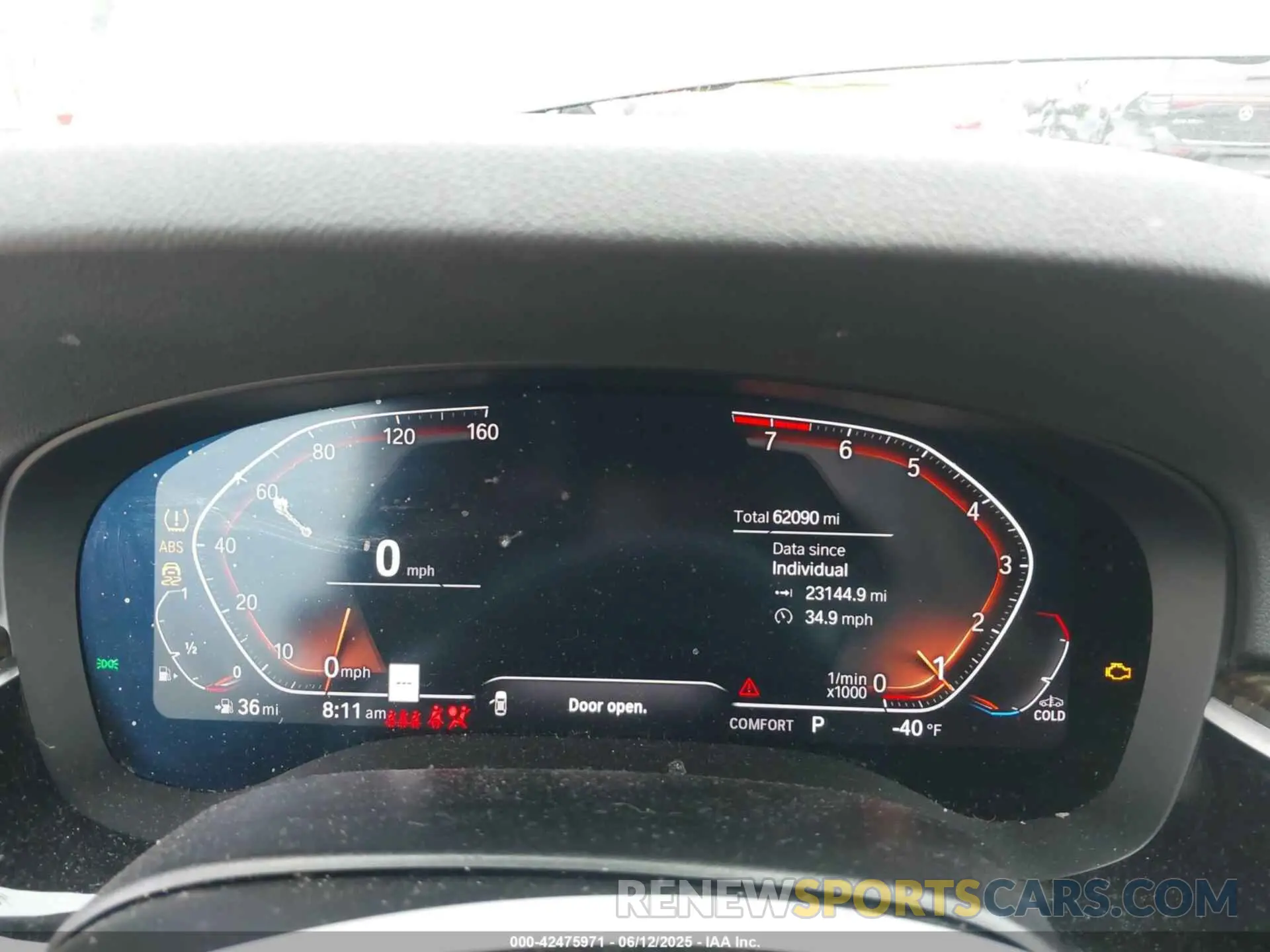 7 fotografías del automóvil dañado WBAJS3C07LWW67447 BMW 540I 2020