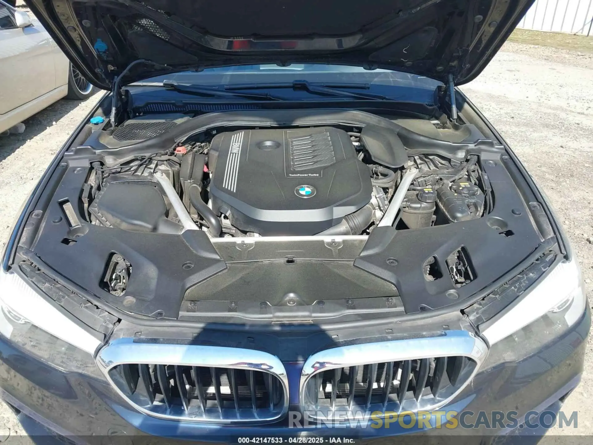 10 fotografías del automóvil dañado WBAJS3C08LWW65965 BMW 540I 2020