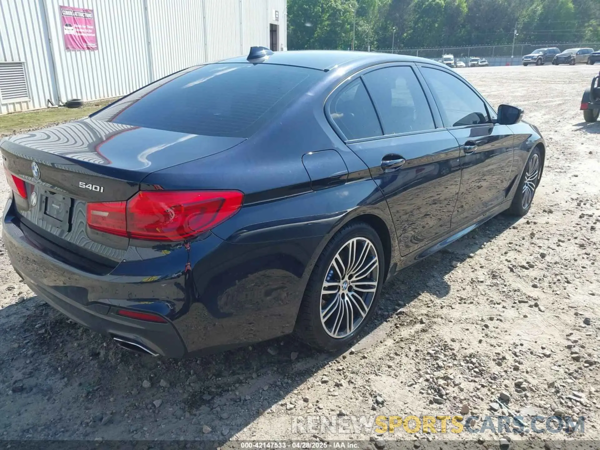 4 fotografías del automóvil dañado WBAJS3C08LWW65965 BMW 540I 2020
