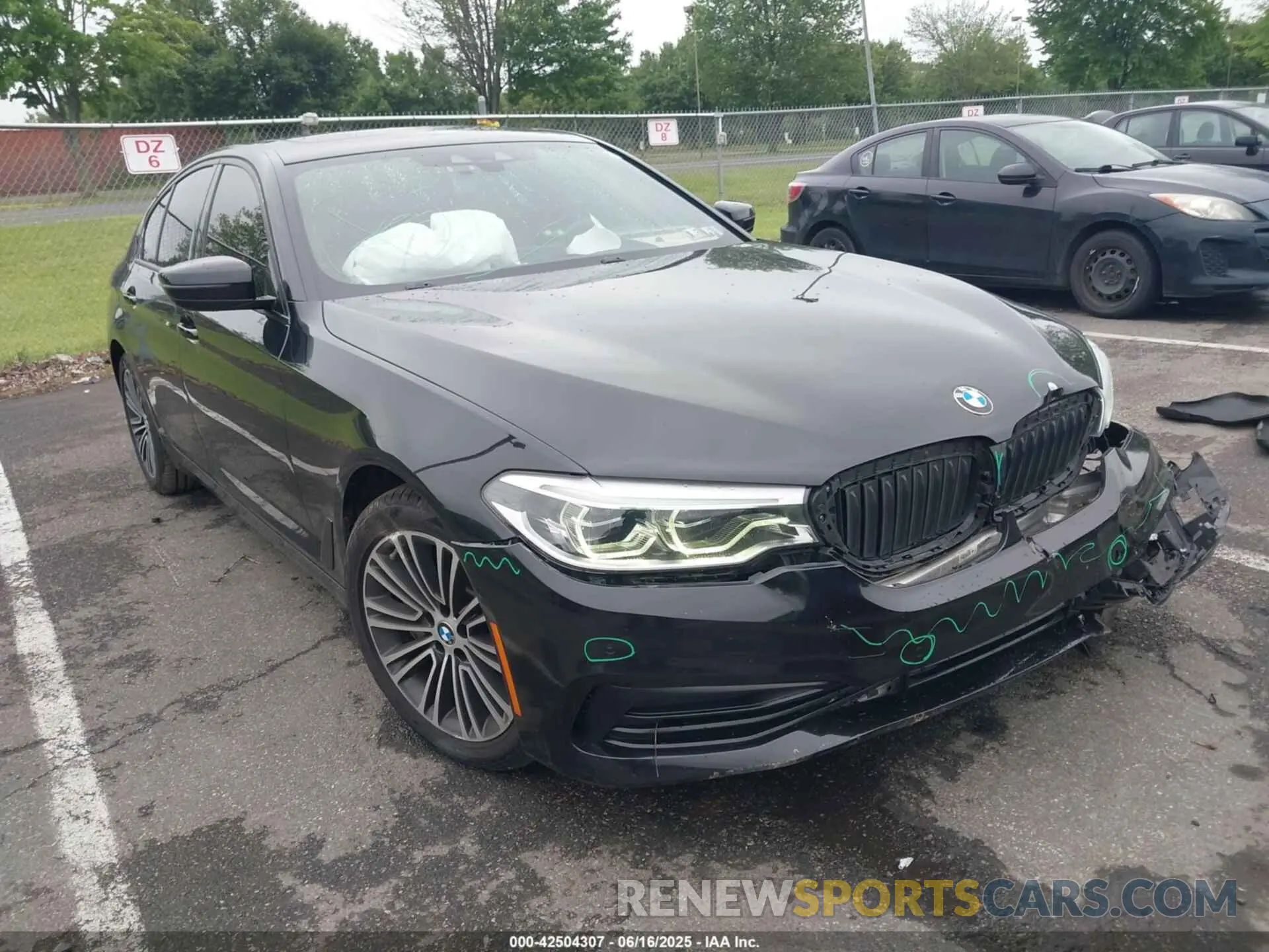 1 fotografías del automóvil dañado WBAJS3C09LCD33702 BMW 540I 2020