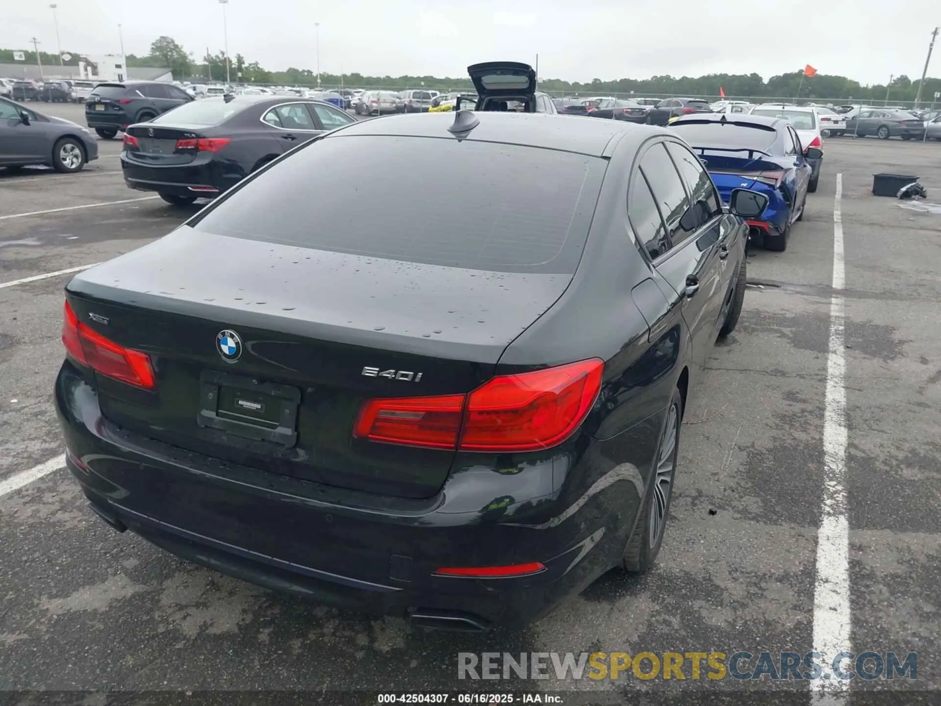 4 fotografías del automóvil dañado WBAJS3C09LCD33702 BMW 540I 2020
