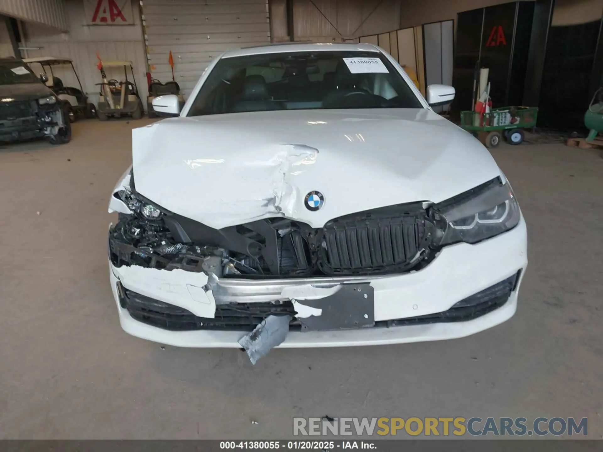 11 fotografías del automóvil dañado WBAJS3C0XLWW78586 BMW 540I 2020