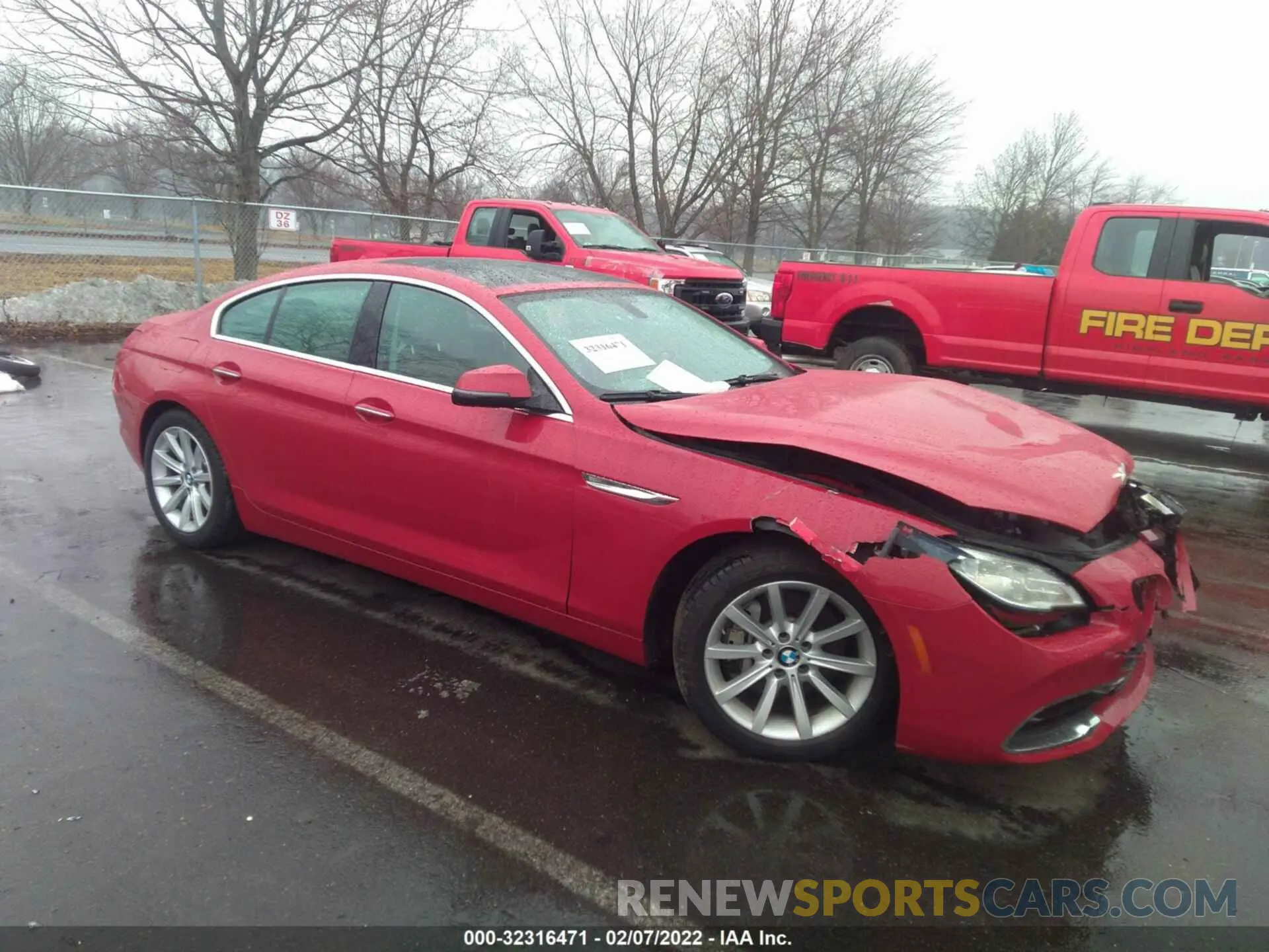 1 fotografías del automóvil dañado WBA6D2C51KGT73637 BMW 6 SERIES 2019