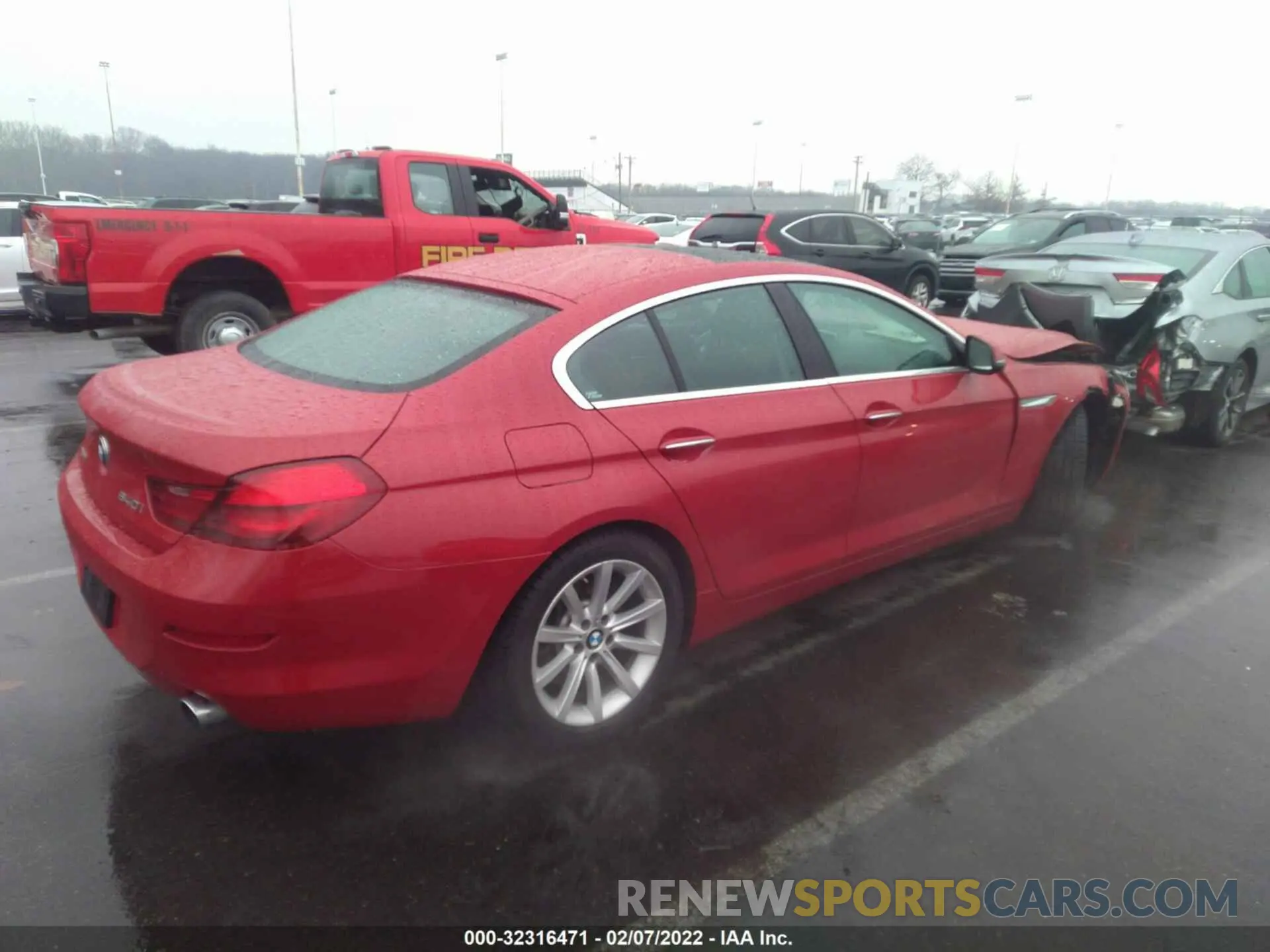 4 fotografías del automóvil dañado WBA6D2C51KGT73637 BMW 6 SERIES 2019
