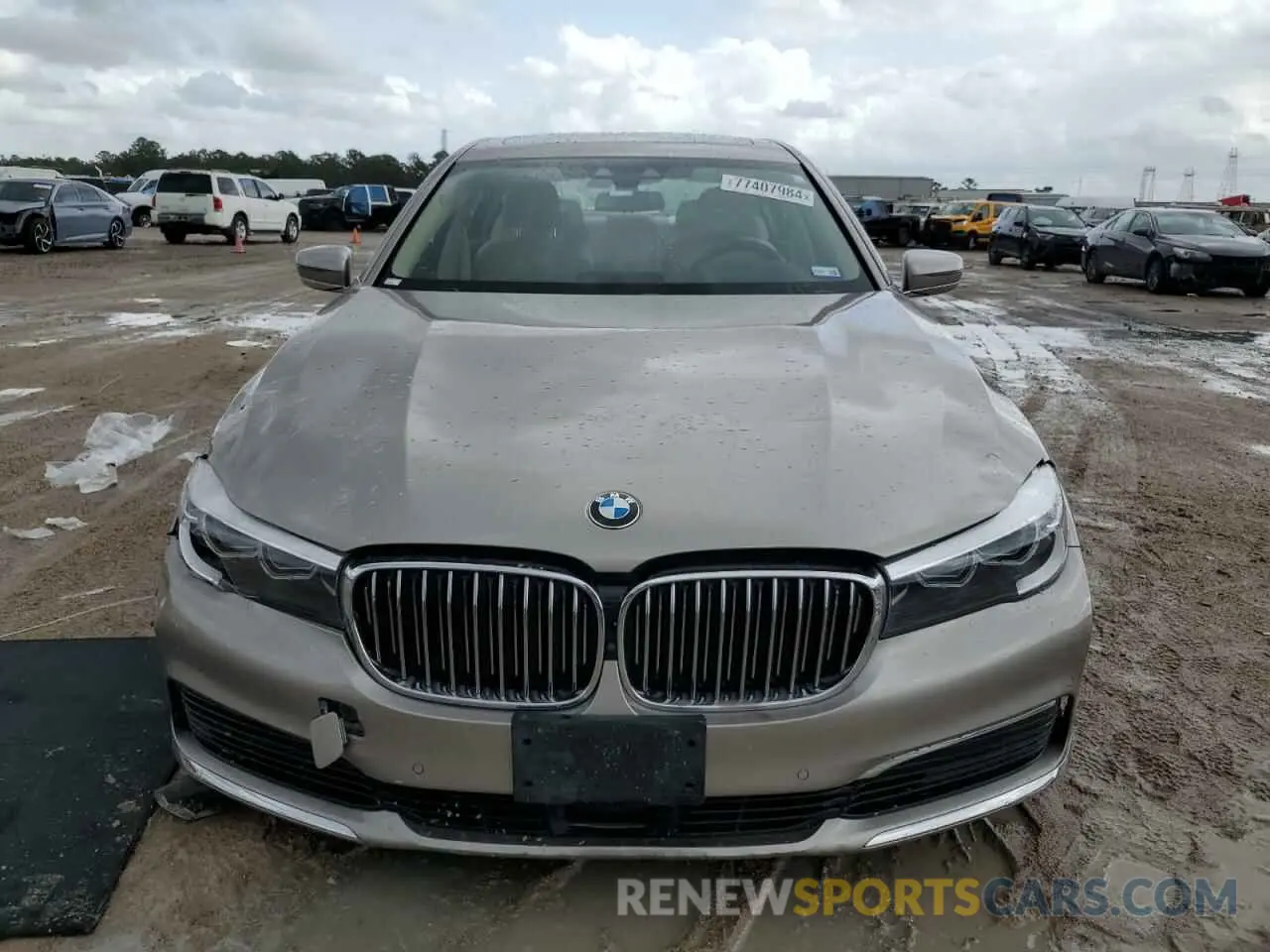 5 fotografías del automóvil dañado WBA7E2C51KB217189 BMW 7 SERIES 2019