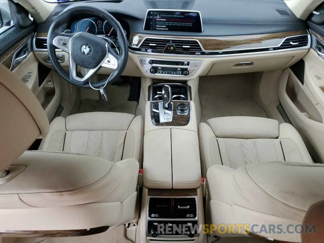 8 fotografías del automóvil dañado WBA7E2C51KB217189 BMW 7 SERIES 2019
