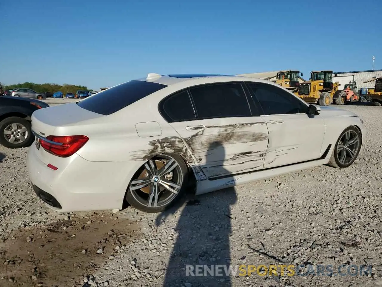 3 fotografías del automóvil dañado WBA7E2C51KB218262 BMW 7 SERIES 2019