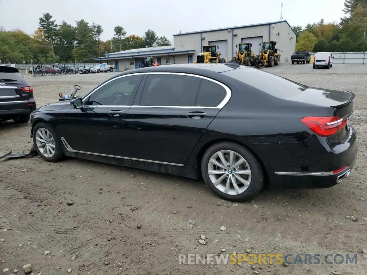 2 fotografías del automóvil dañado WBA7E2C52KB216844 BMW 7 SERIES 2019