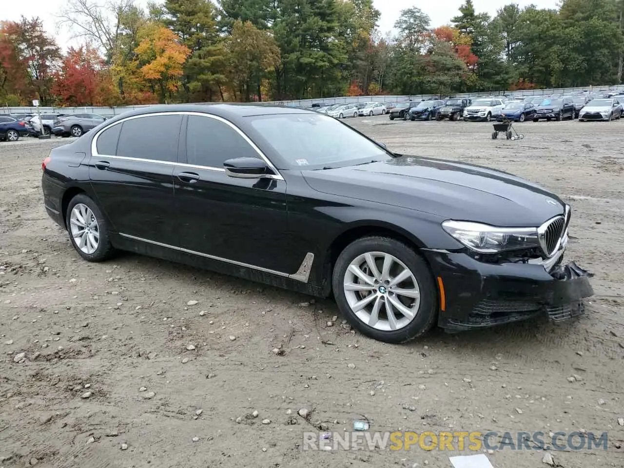 4 fotografías del automóvil dañado WBA7E2C52KB216844 BMW 7 SERIES 2019