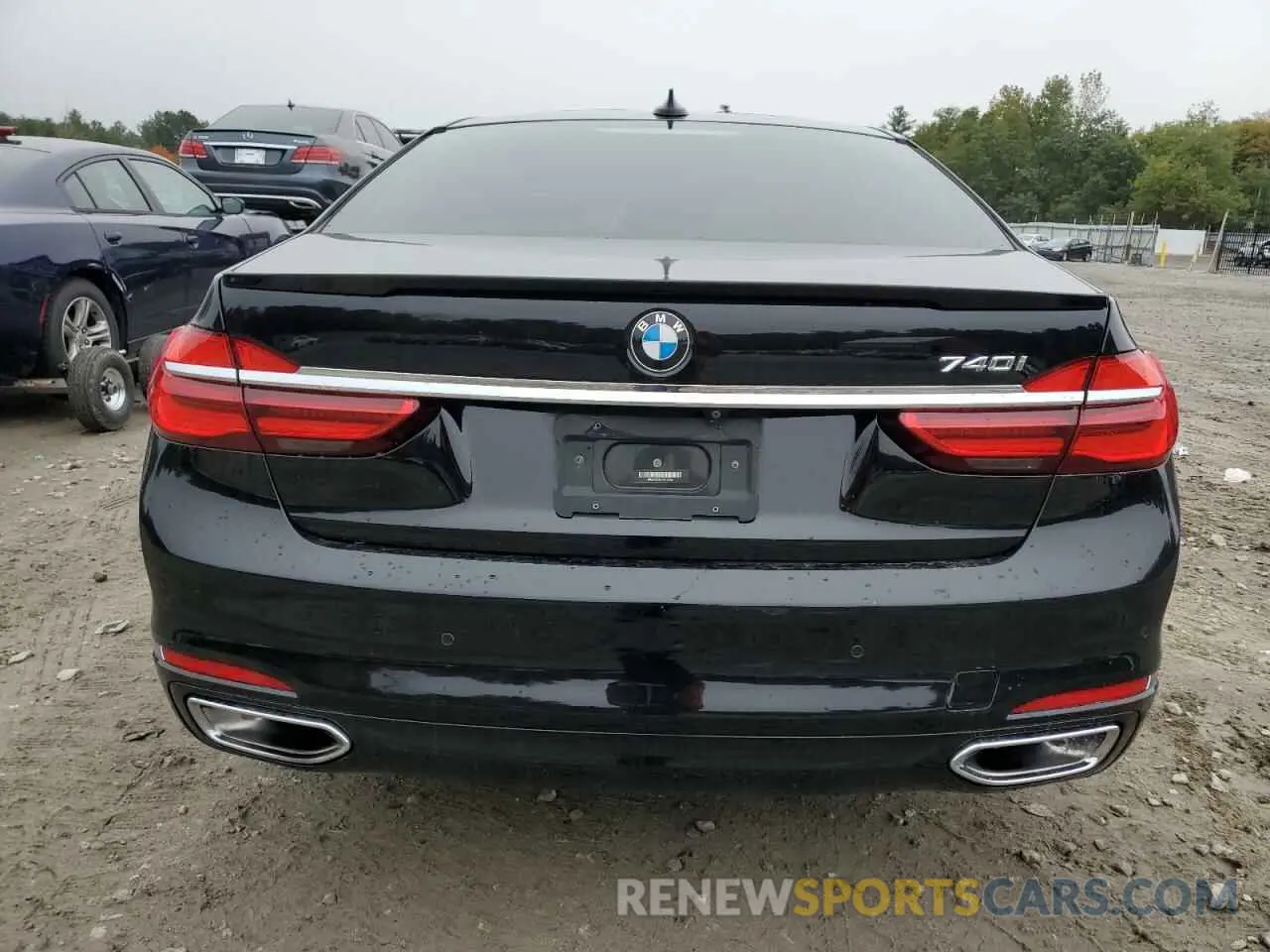 6 fotografías del automóvil dañado WBA7E2C52KB216844 BMW 7 SERIES 2019