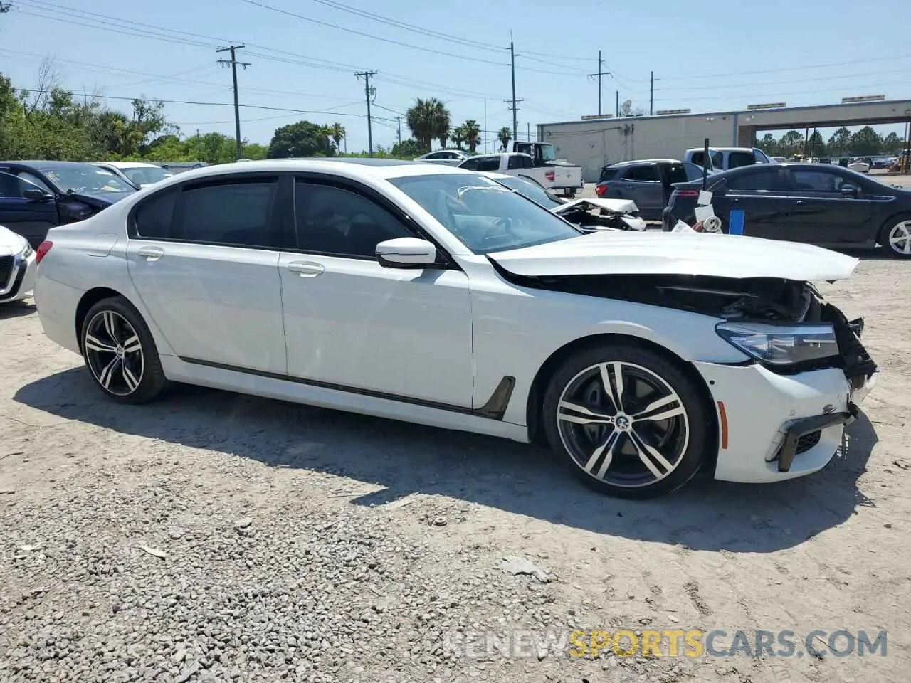 4 fotografías del automóvil dañado WBA7E2C57KB218508 BMW 7 SERIES 2019