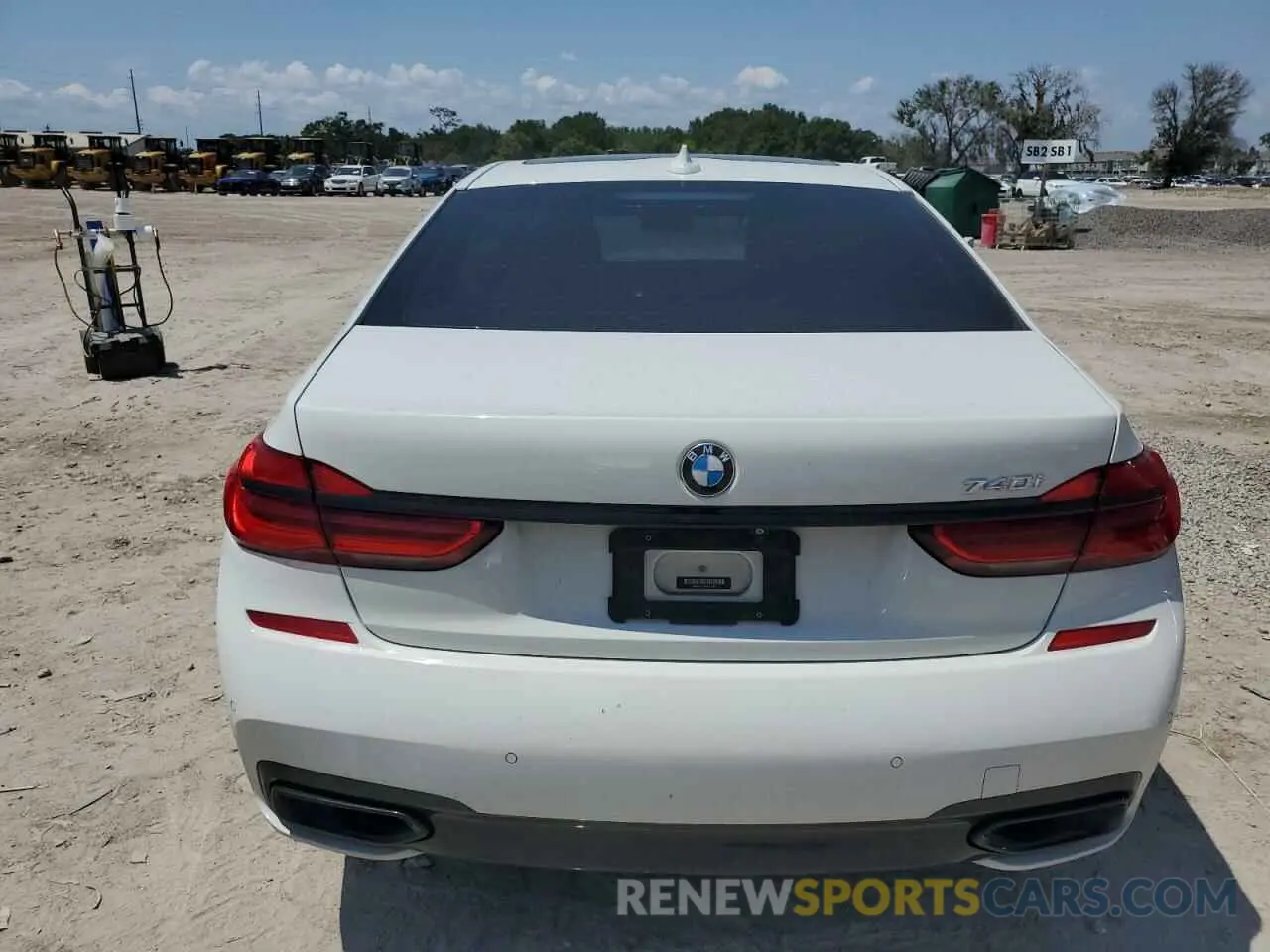 6 fotografías del automóvil dañado WBA7E2C57KB218508 BMW 7 SERIES 2019