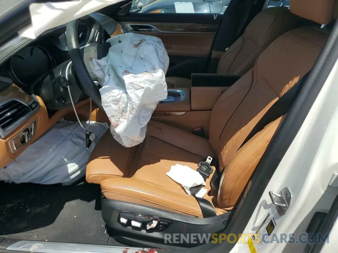 7 fotografías del automóvil dañado WBA7E2C57KB218508 BMW 7 SERIES 2019