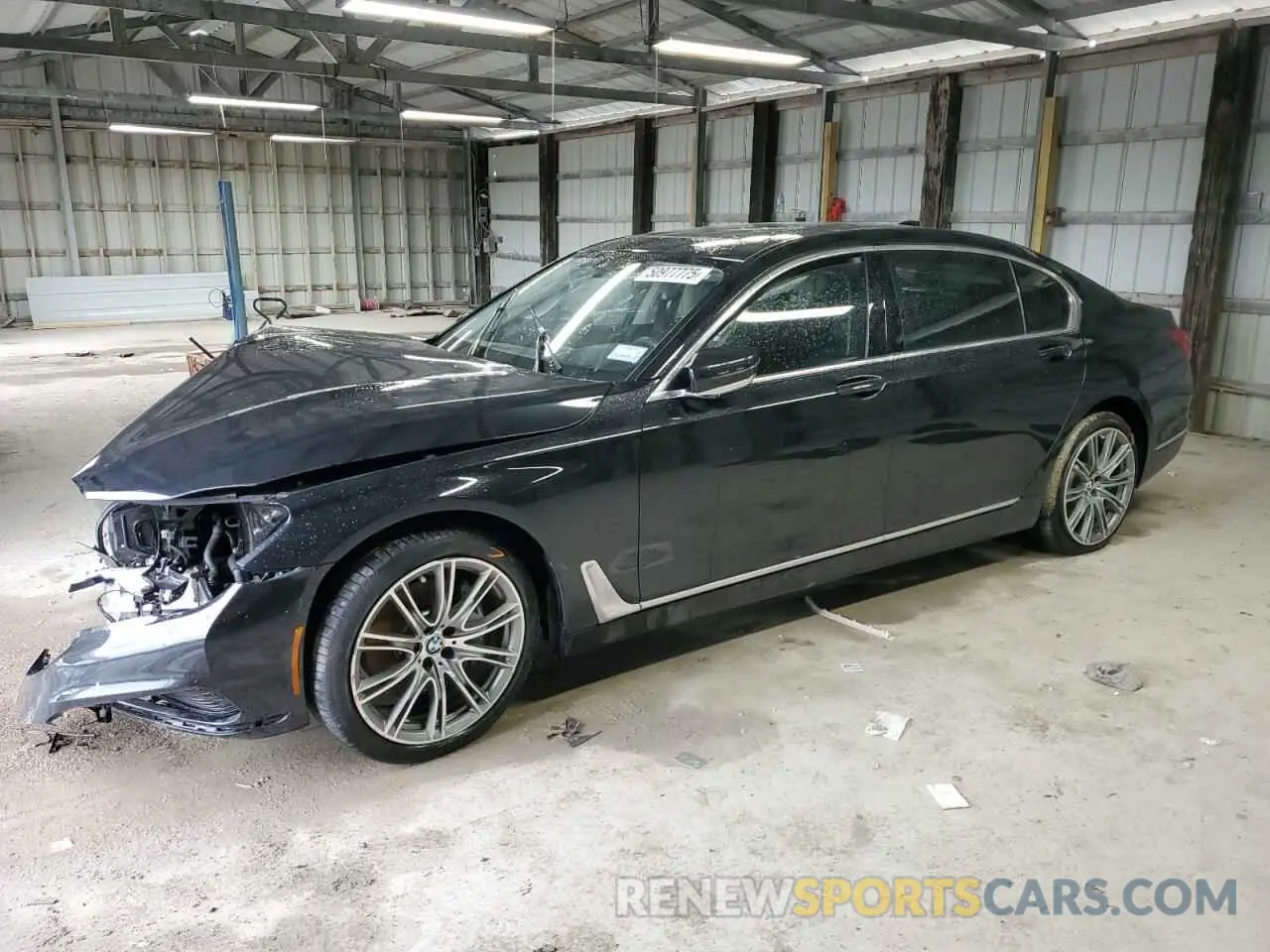 1 fotografías del automóvil dañado WBA7E2C57KB454012 BMW 7 SERIES 2019
