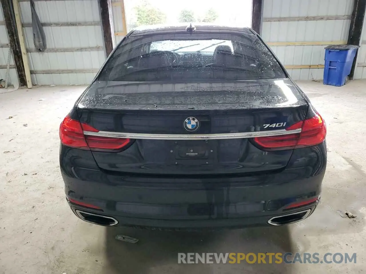 6 fotografías del automóvil dañado WBA7E2C57KB454012 BMW 7 SERIES 2019