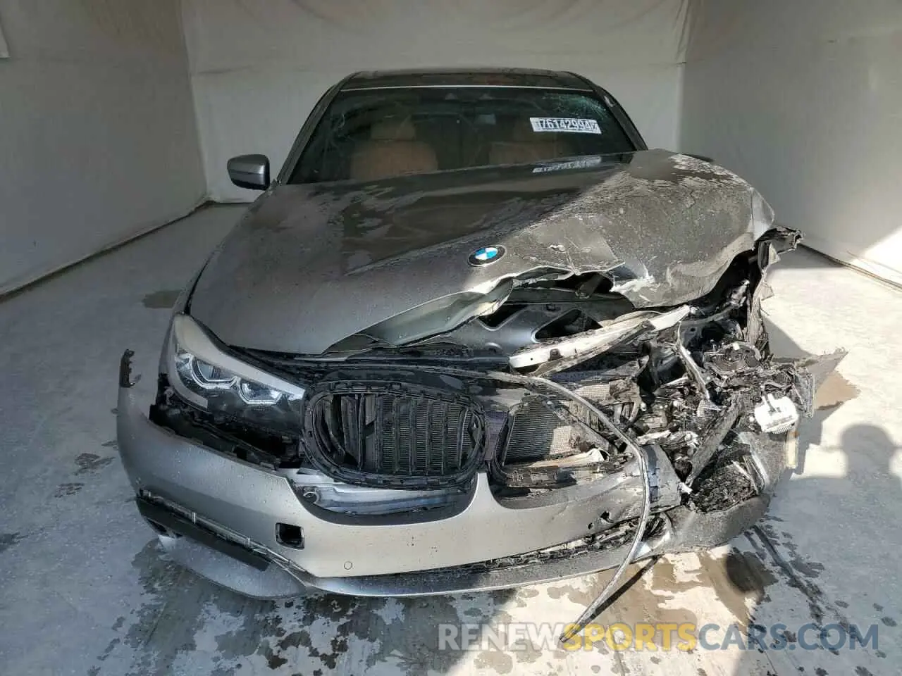 5 fotografías del automóvil dañado WBA7E2C5XKB217269 BMW 7 SERIES 2019