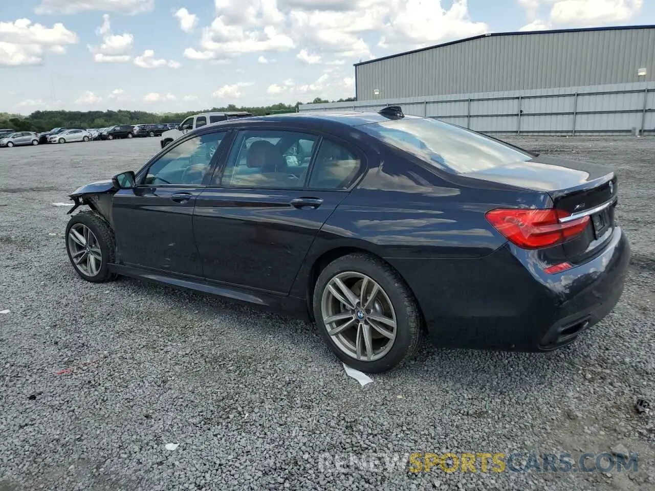 2 fotografías del automóvil dañado WBA7E4C50KGV70120 BMW 7 SERIES 2019
