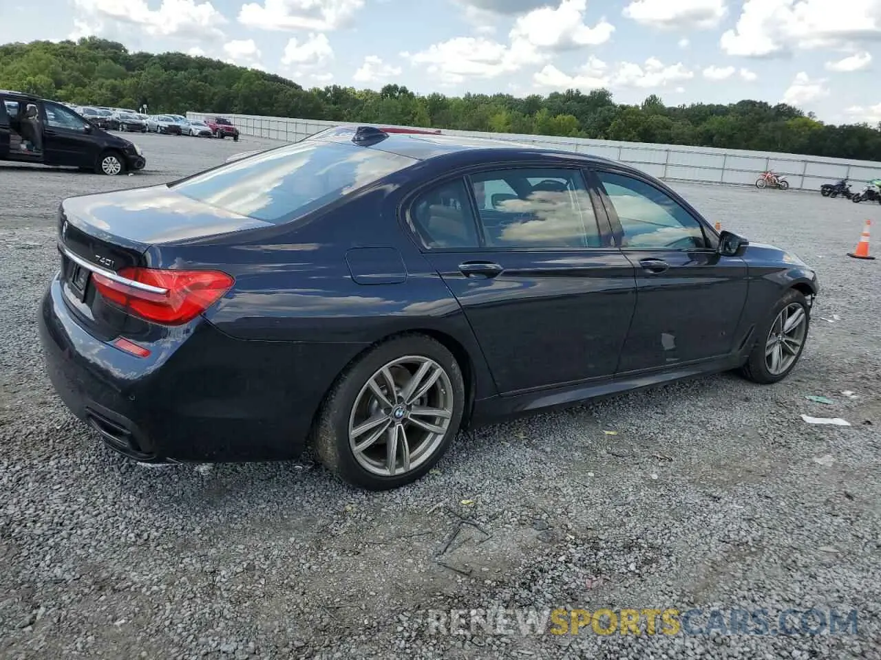 3 fotografías del automóvil dañado WBA7E4C50KGV70120 BMW 7 SERIES 2019