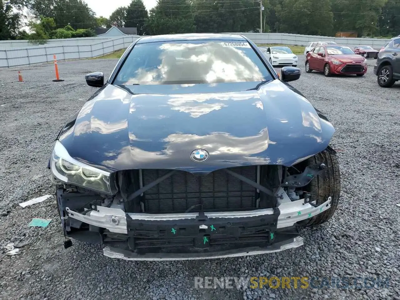 5 fotografías del automóvil dañado WBA7E4C50KGV70120 BMW 7 SERIES 2019