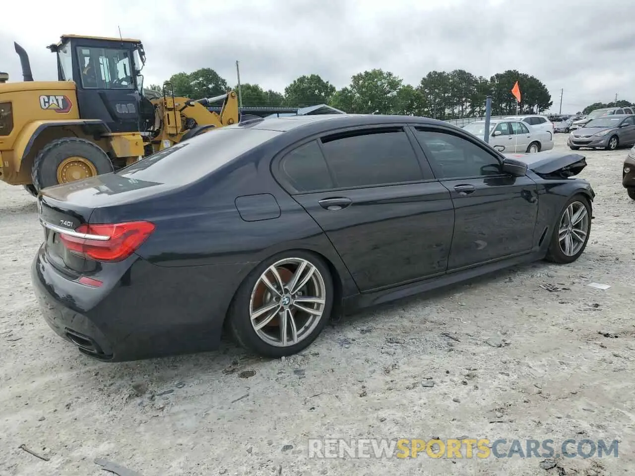 3 fotografías del automóvil dañado WBA7E4C51KGV28443 BMW 7 SERIES 2019