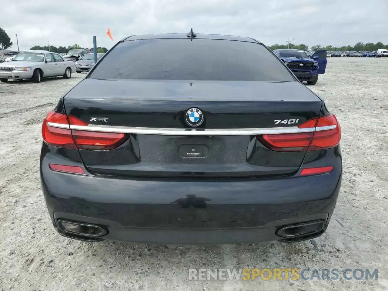 6 fotografías del automóvil dañado WBA7E4C51KGV28443 BMW 7 SERIES 2019